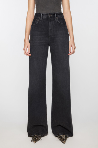 Acne Studios Relaxed fit jeans - 2022F - Black outlook