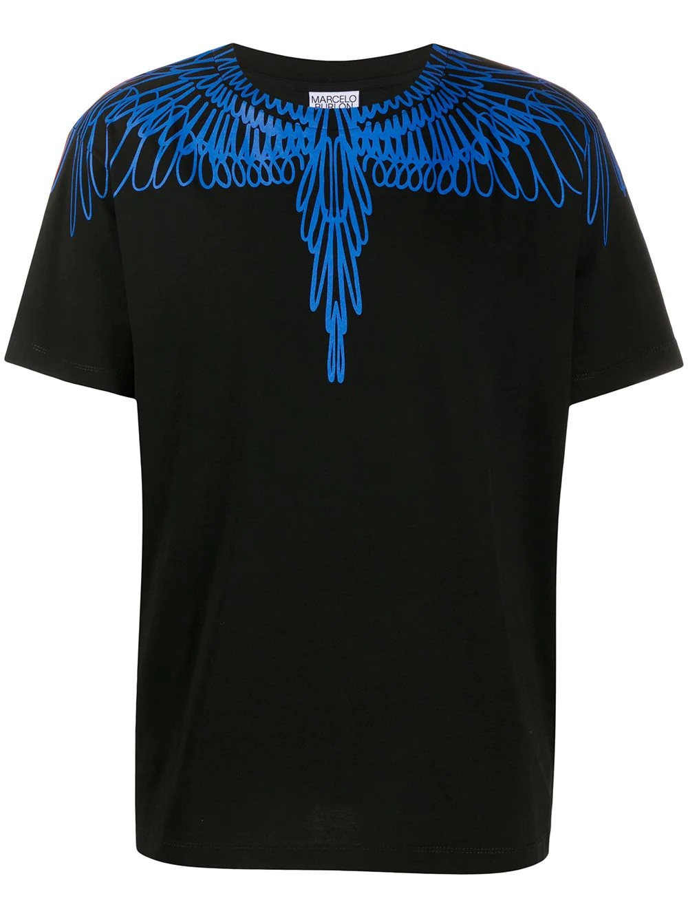 wings print T-shirt - 1