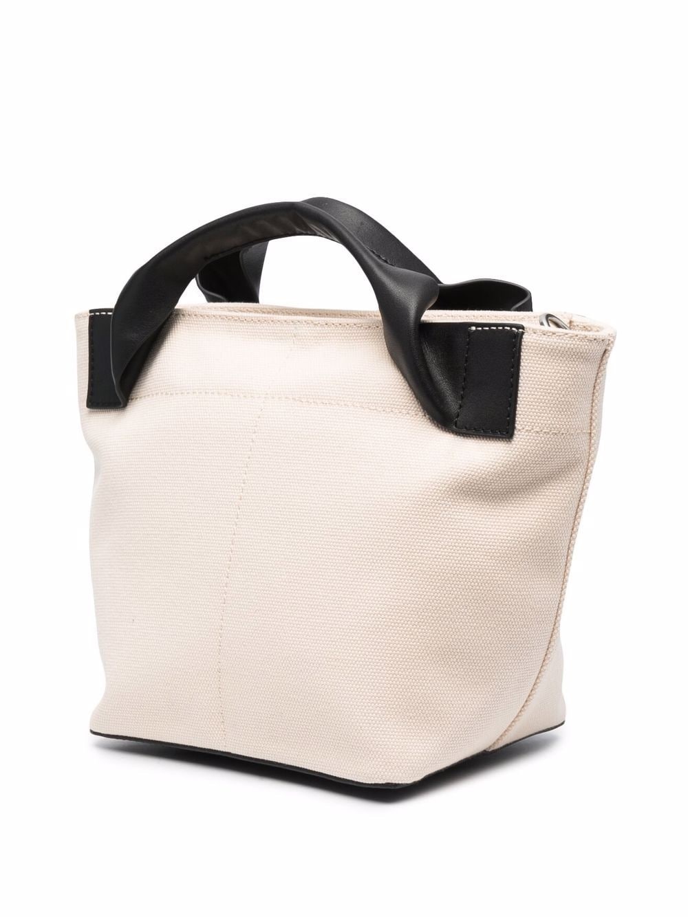 log-print canvas tote bag - 3