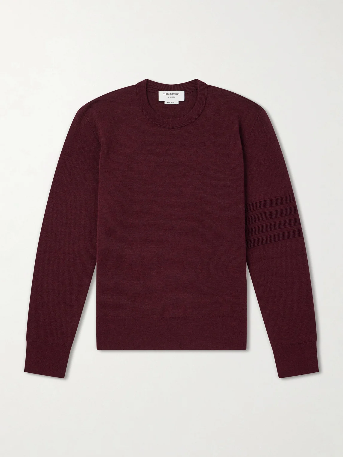 Milano Stitch Wool, Linen and Cotton-Blend Sweater - 1