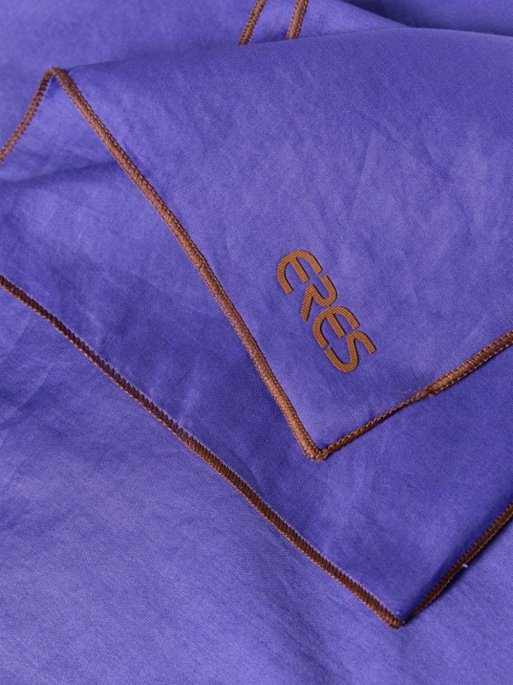 Cabine logo-embroidered sarong - 3