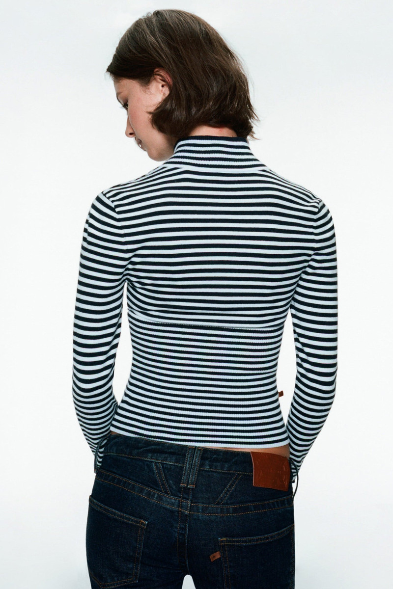 VLAD ZIP UP - BLUE STRIPE 4