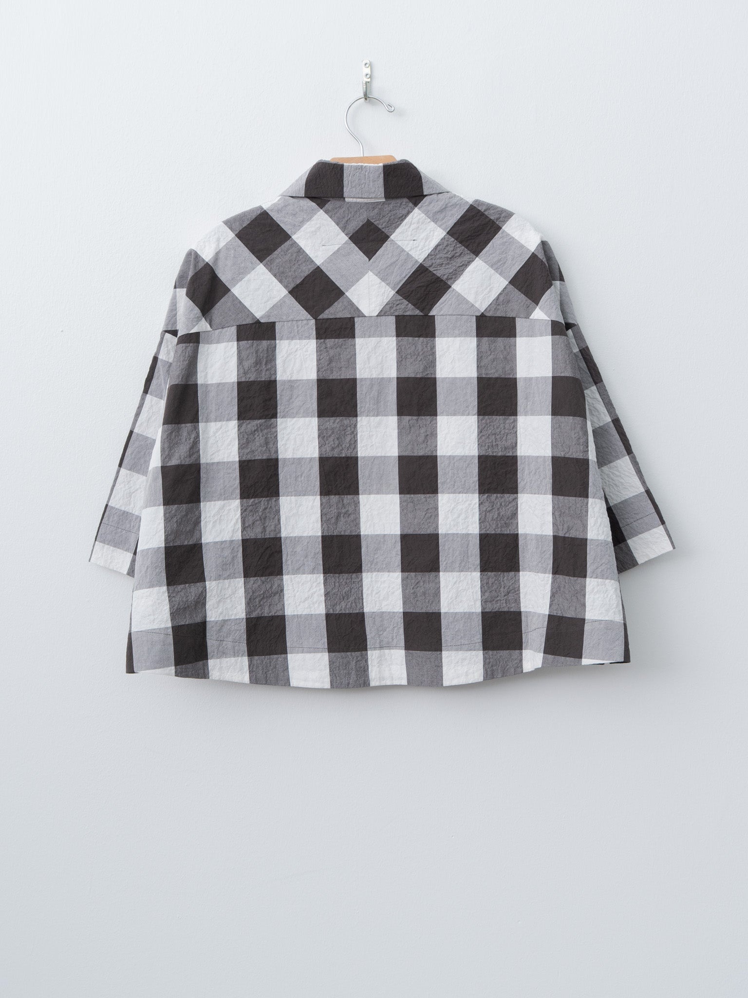 The Camper Shirt - Tablecloth Gingham Coffee - 5
