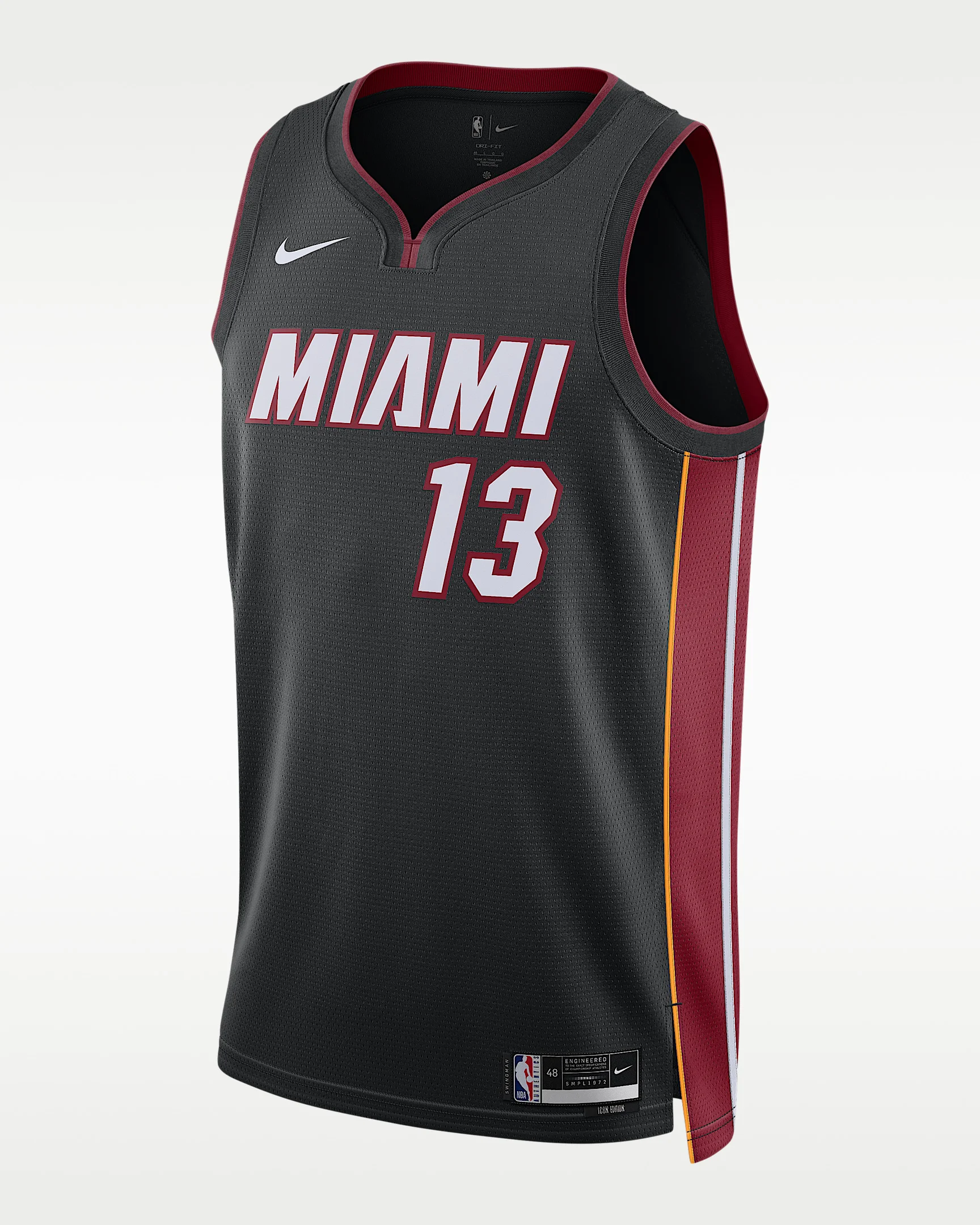 Miami Heat Icon Edition 2022/23 Nike Men's Dri-FIT NBA Swingman Jersey - 1