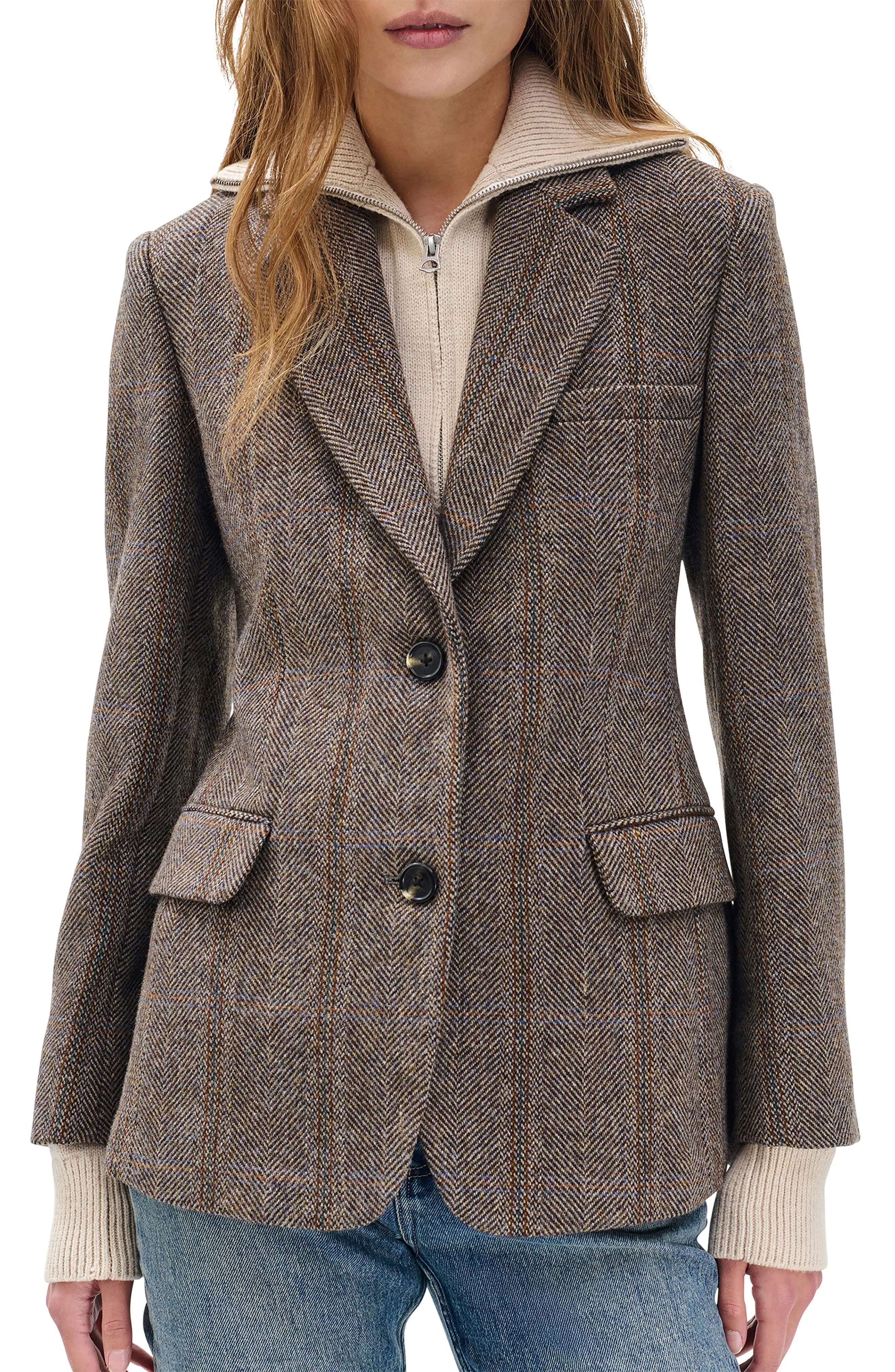 rag & bone Frank Blazer in Brown Multi at Nordstrom - 1