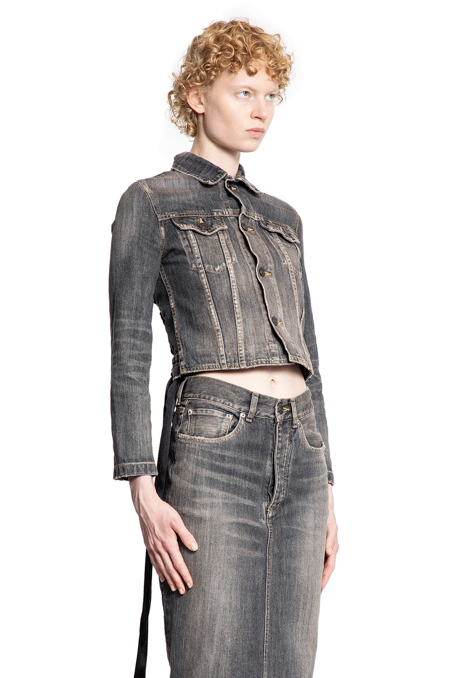 Lace-Up-Jacket-In-Denim - 2