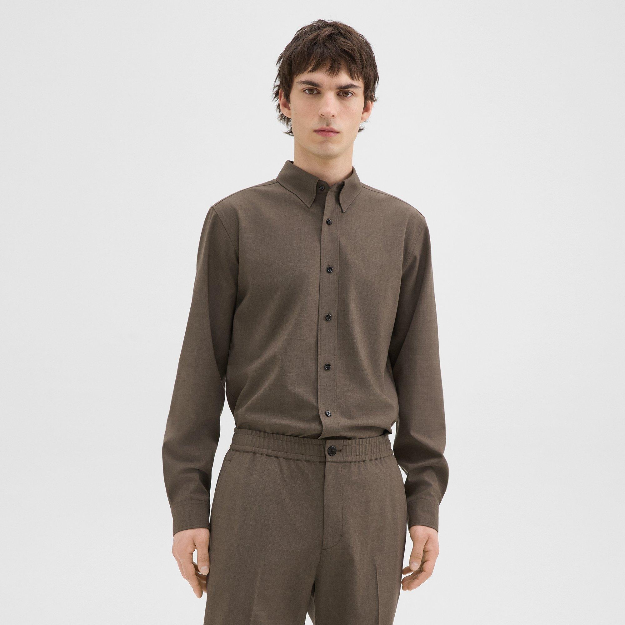 Hugh Shirt in Virgin Wool - 2