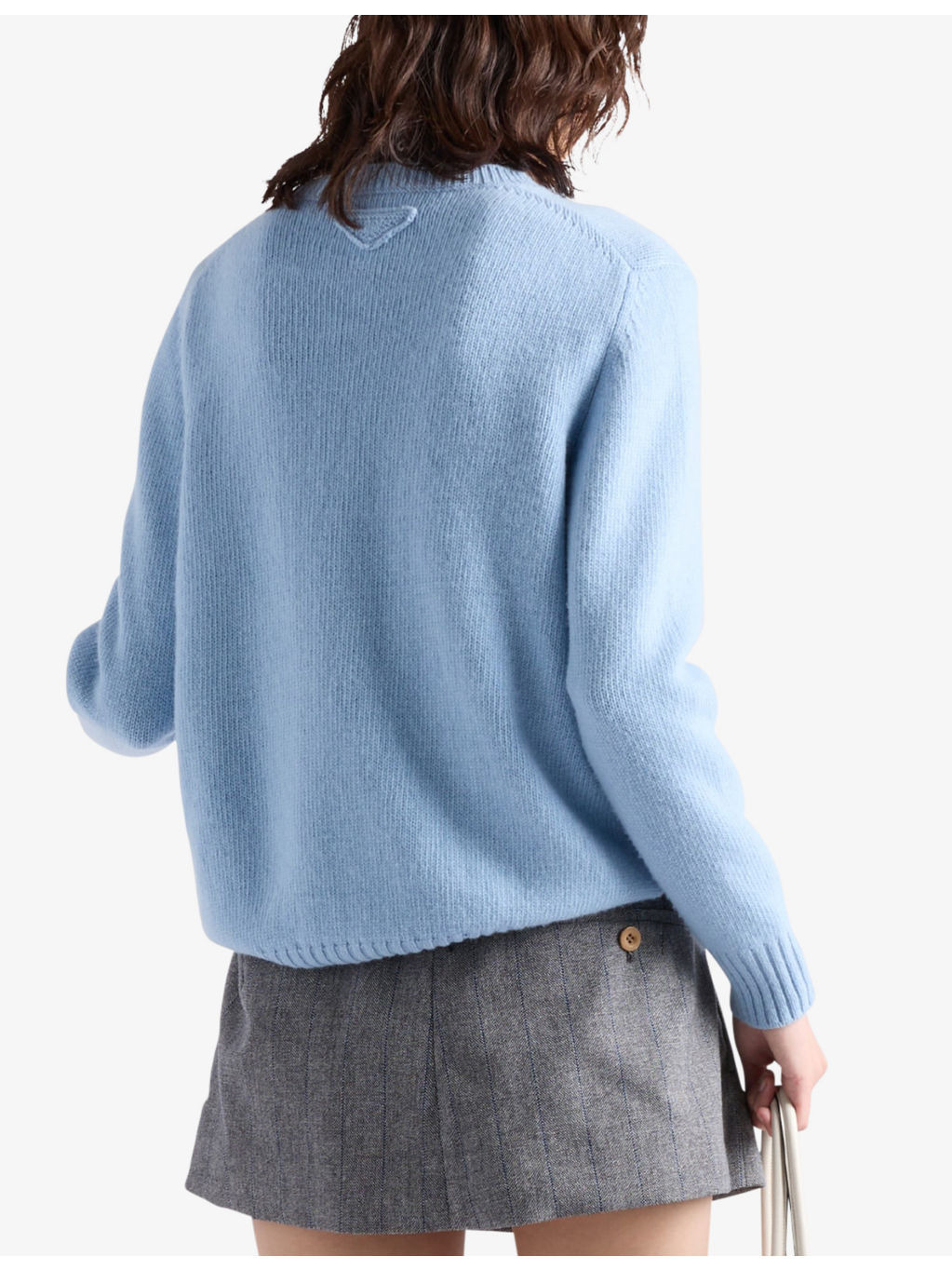 Logo-pattern wool and cashmere-blend jumper - 3
