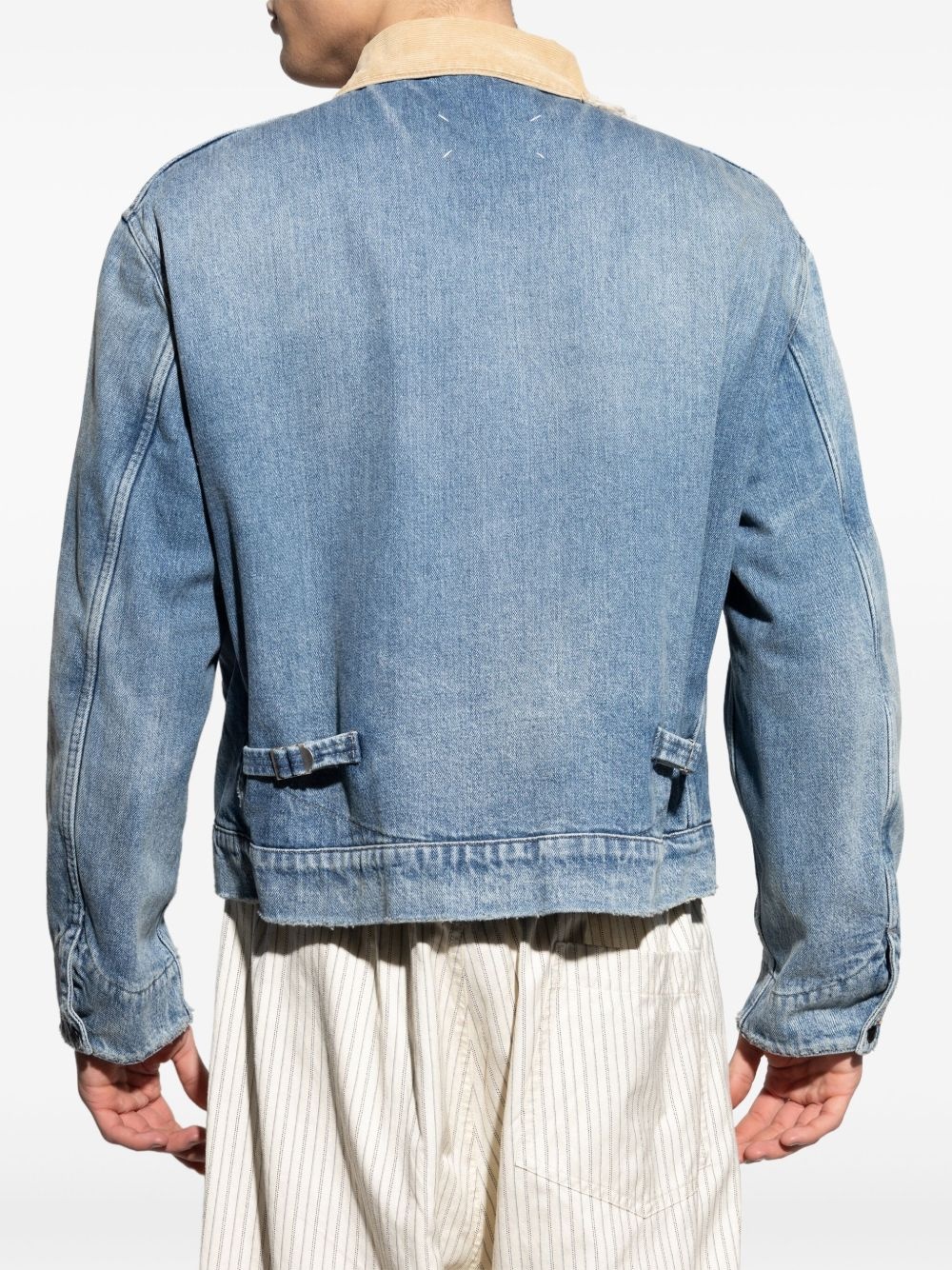 denim bomber jacket - 4