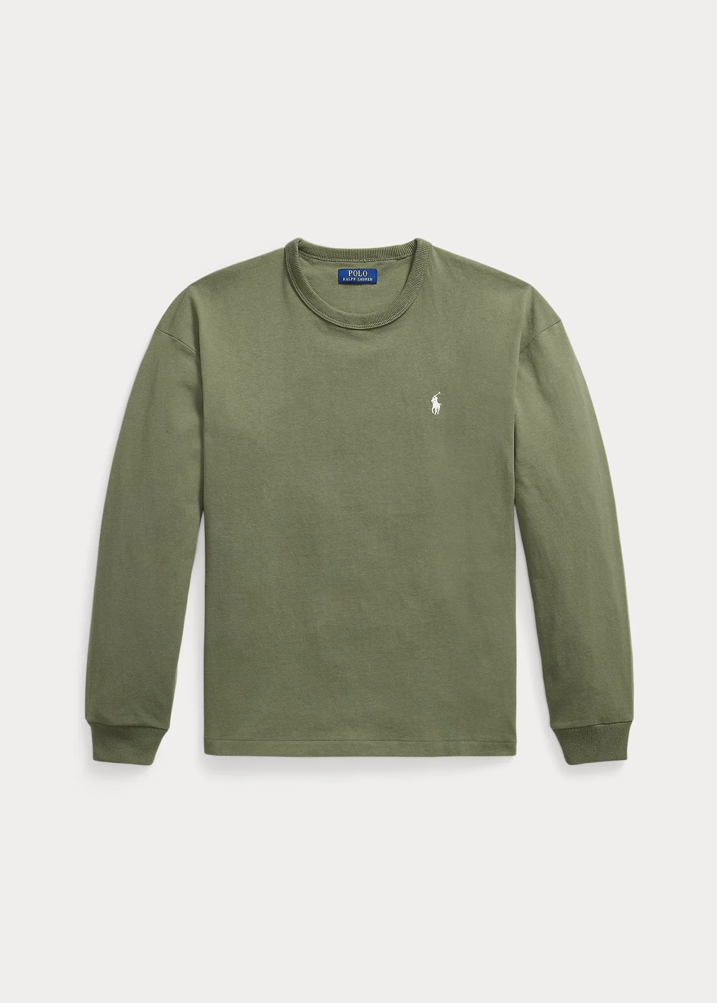 Relaxed Fit Jersey Long-Sleeve T-Shirt - 1
