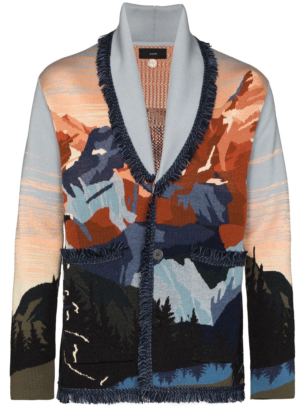 Mountain Dusk cardigan - 1