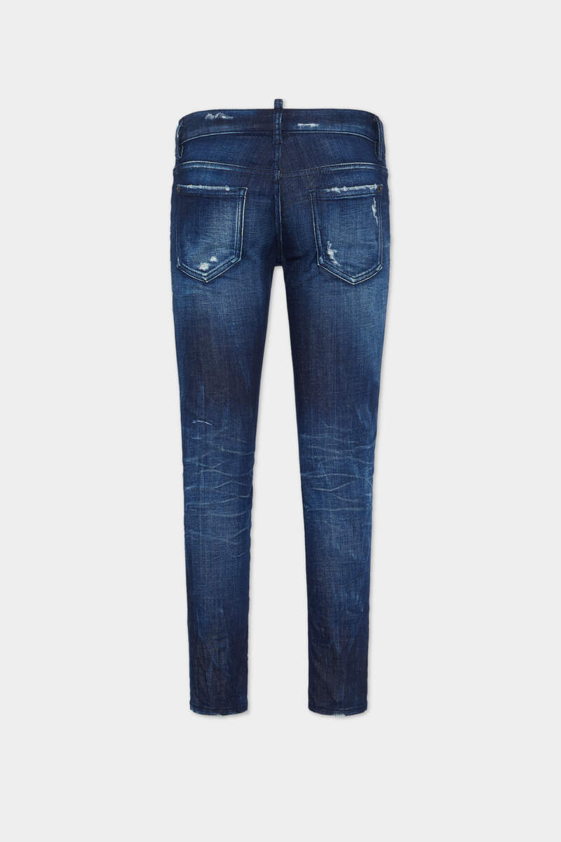 DARK MIDNIGHT BLUE WASH JENNIFER JEANS - 2