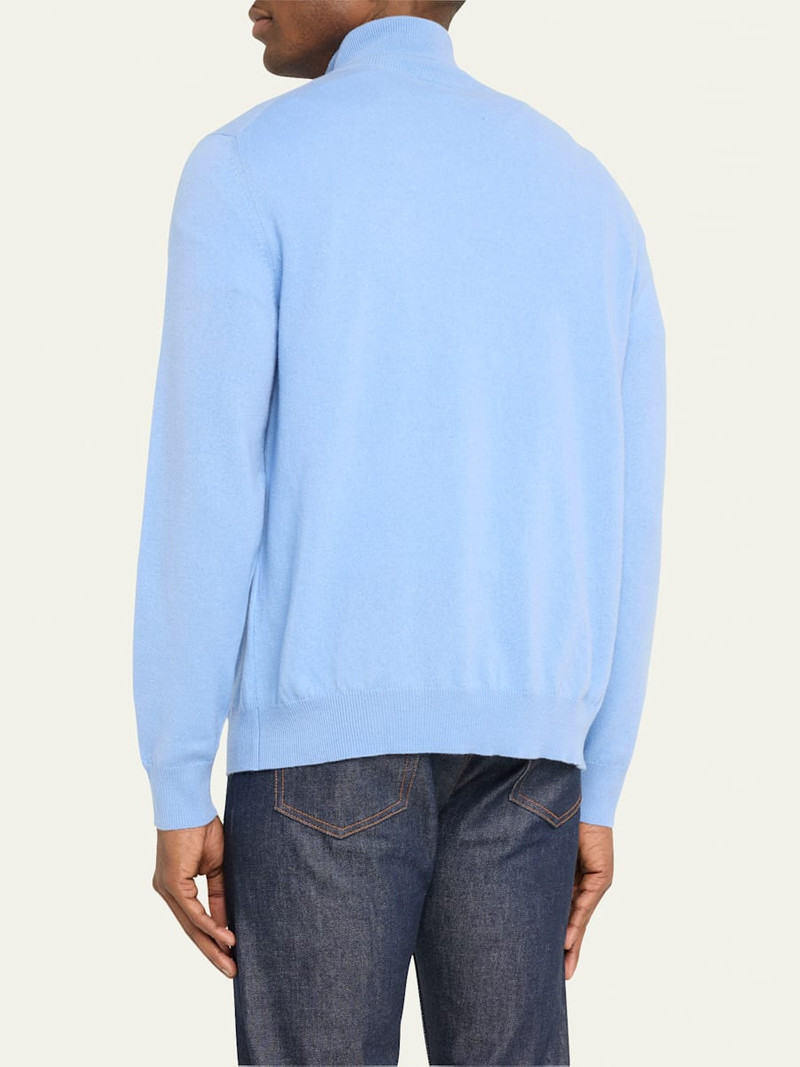 Men's Cashmere Half-Zip Sweater 3