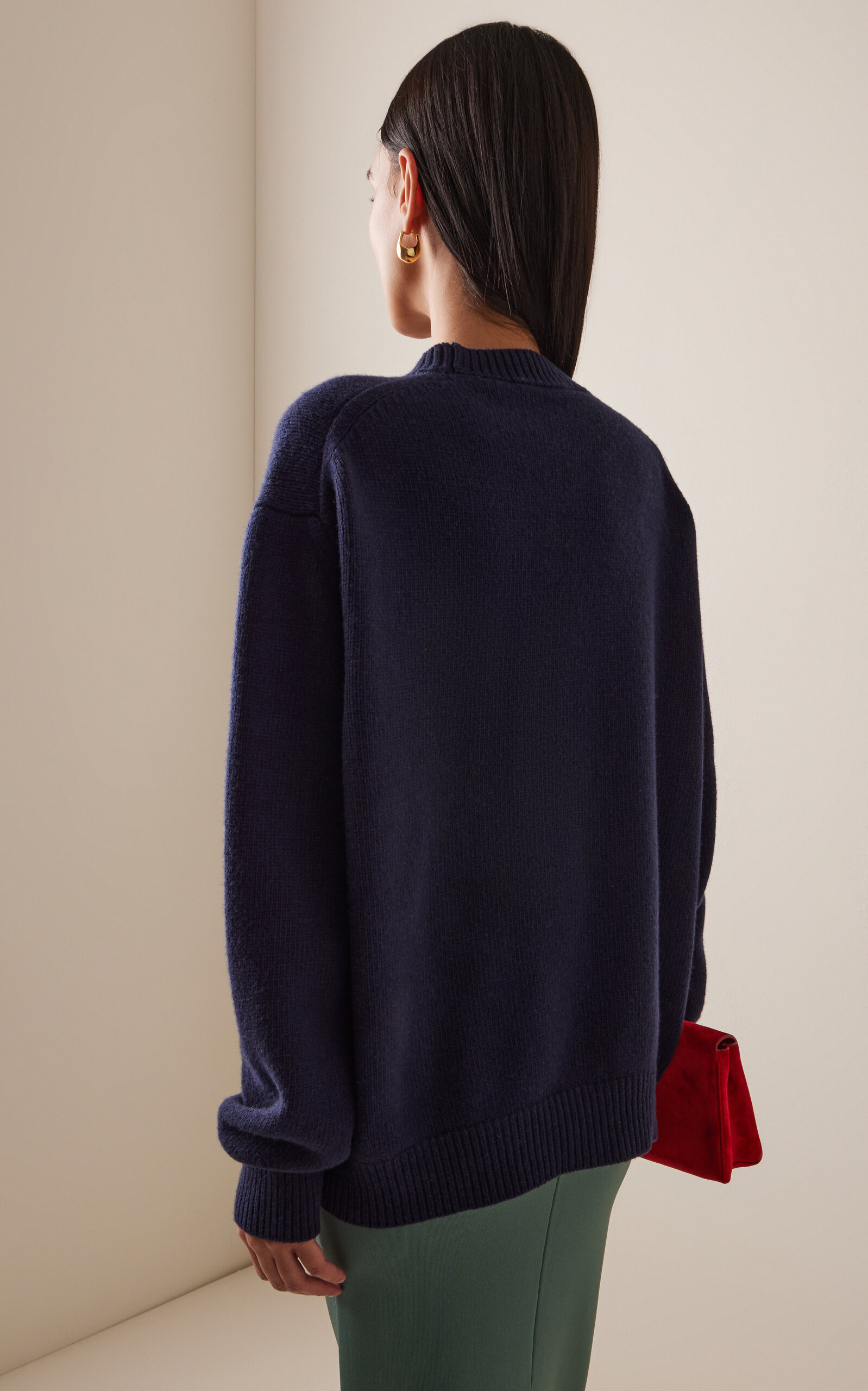 Georgia Wool Sweater navy - 4