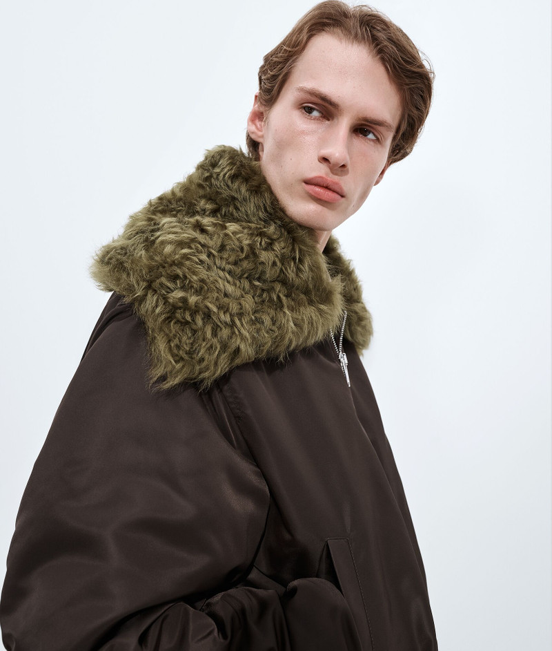 Bottega Veneta Padded Nylon Bomber outlook