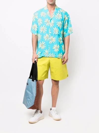 JACQUEMUS daisy-print short-sleeve shirt outlook