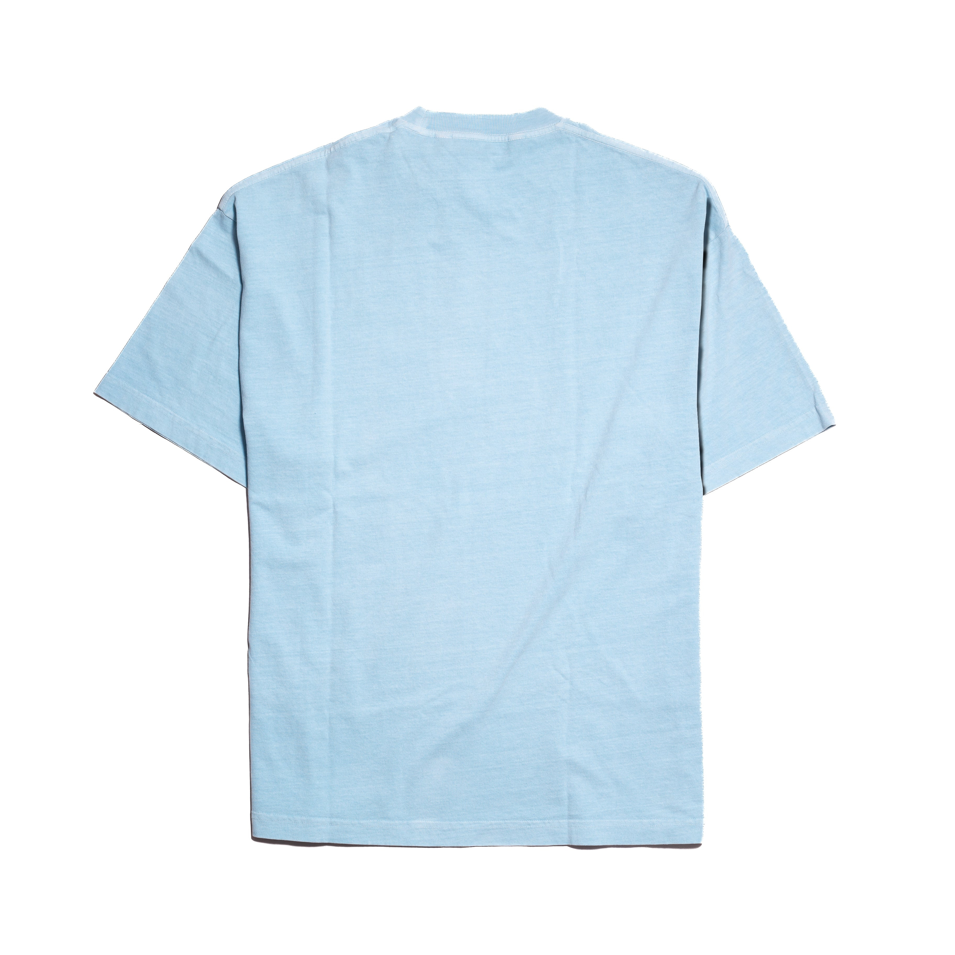 Palm Angels Tonal Palm Tree-Print T-Shirt Blue - 2
