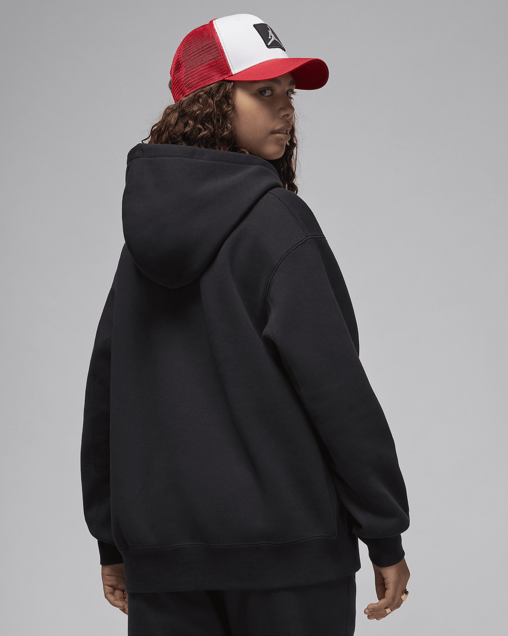 Jordan Flight Fleece Women's Satin Lined Pullover Hoodie - 2