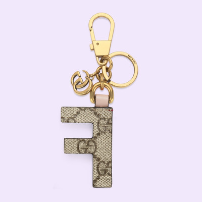 GUCCI Letter F keychain outlook