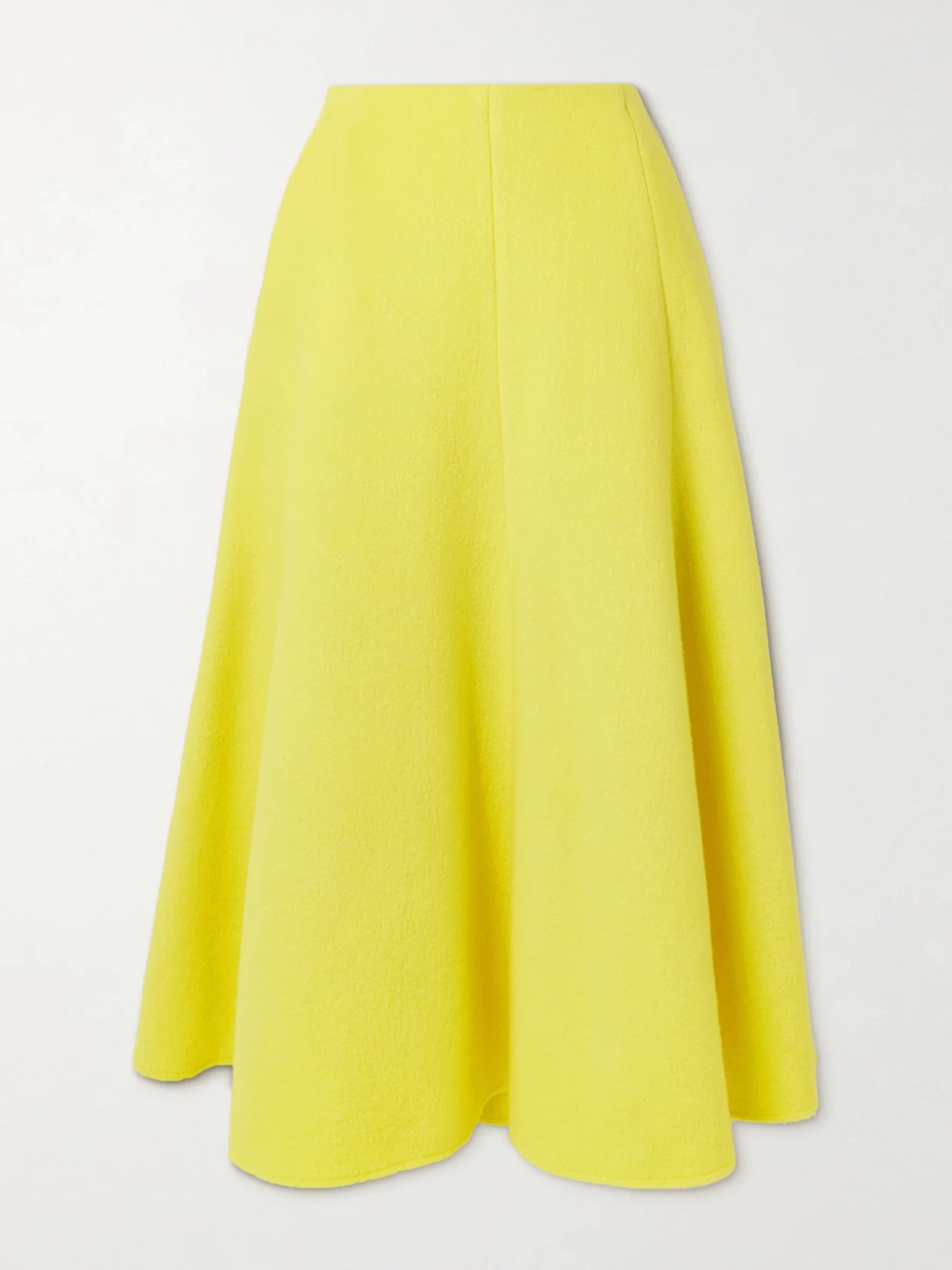 Maureen Recycled-cashmere Midi Skirt - 1