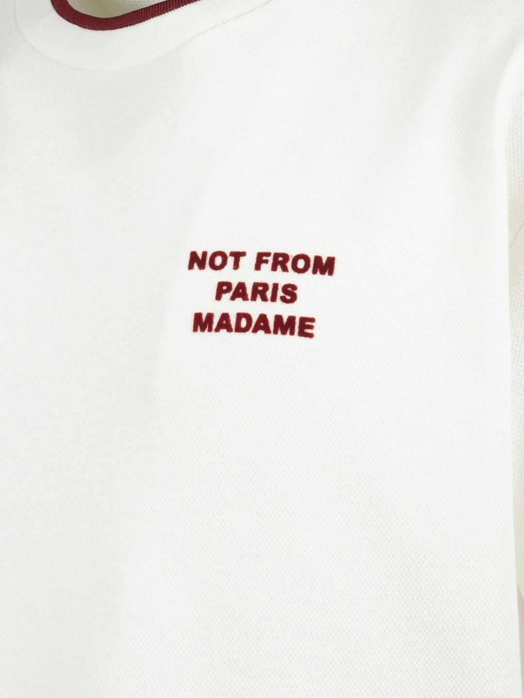 Le T-Shirt Slogan Pique - 4