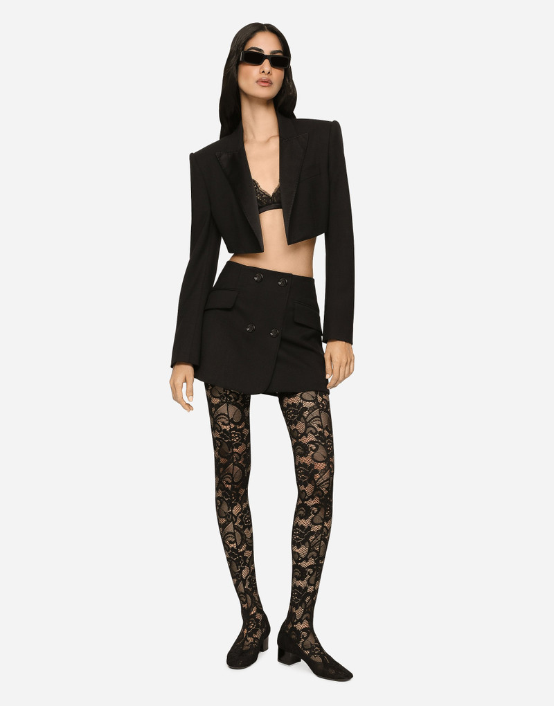 Dolce & Gabbana Twill Spencer blazer outlook