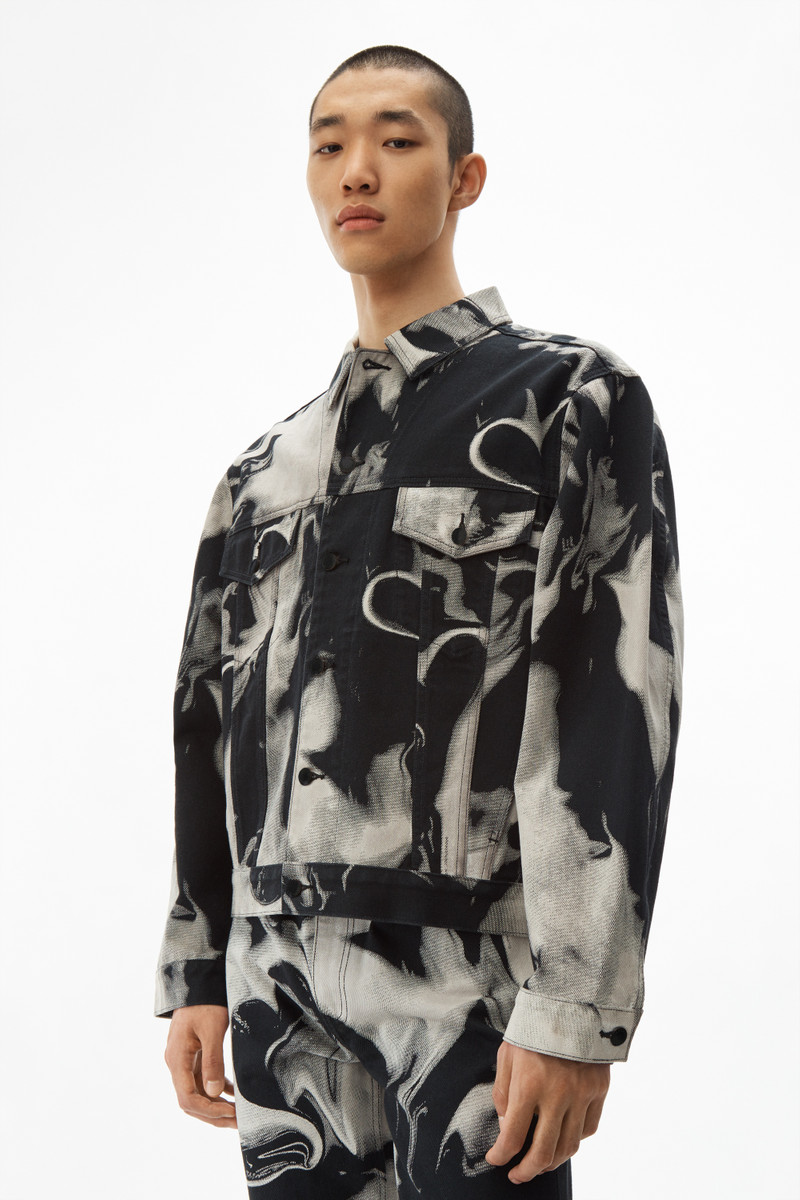 CLASSIC PRINTED TRUCKER JACKET 3