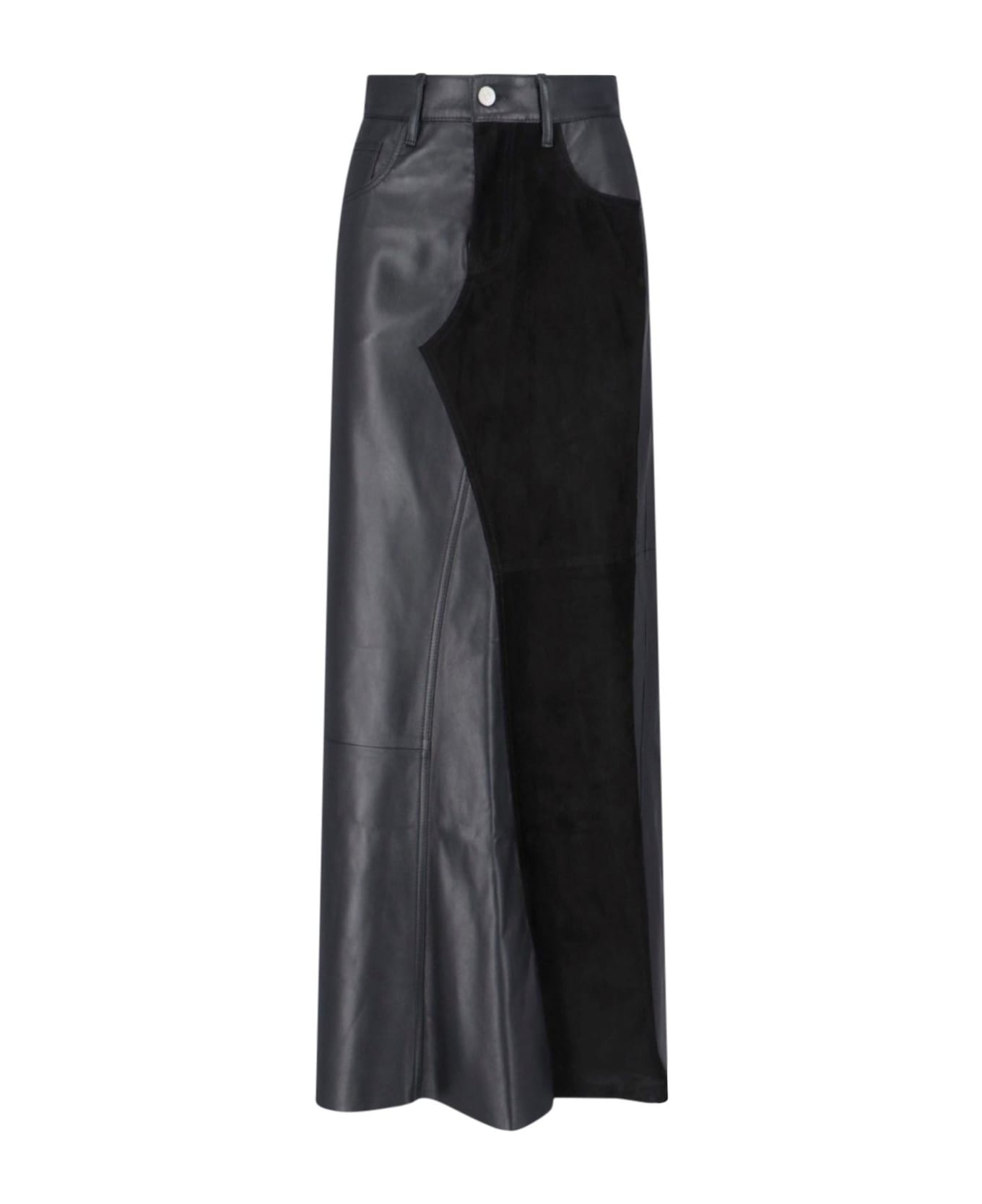 Maxi Leather Skirt - 5