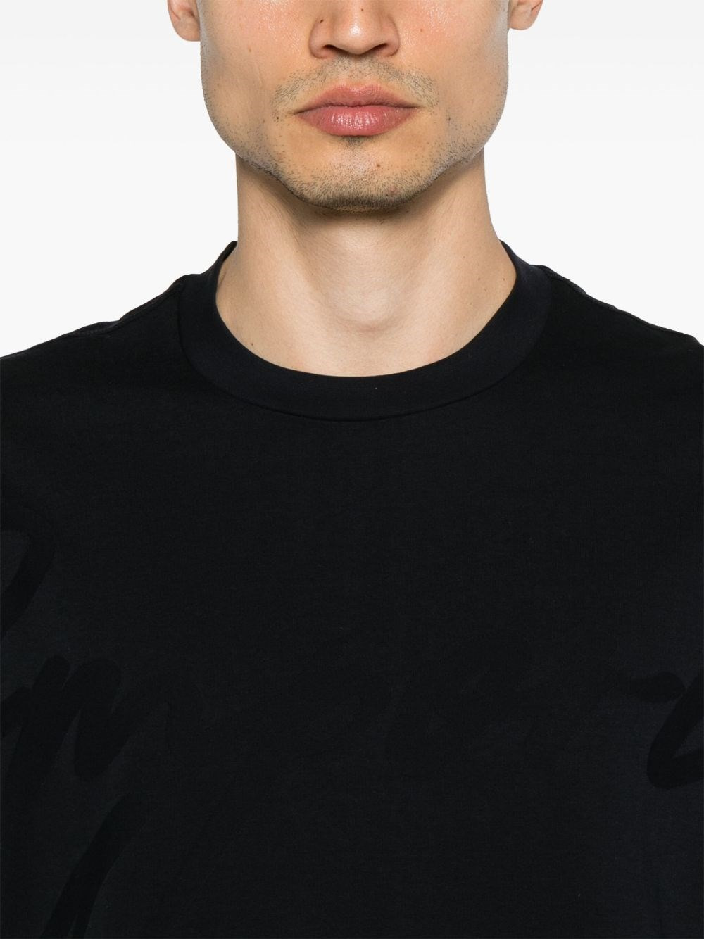 Logo cotton t-shirt - 4