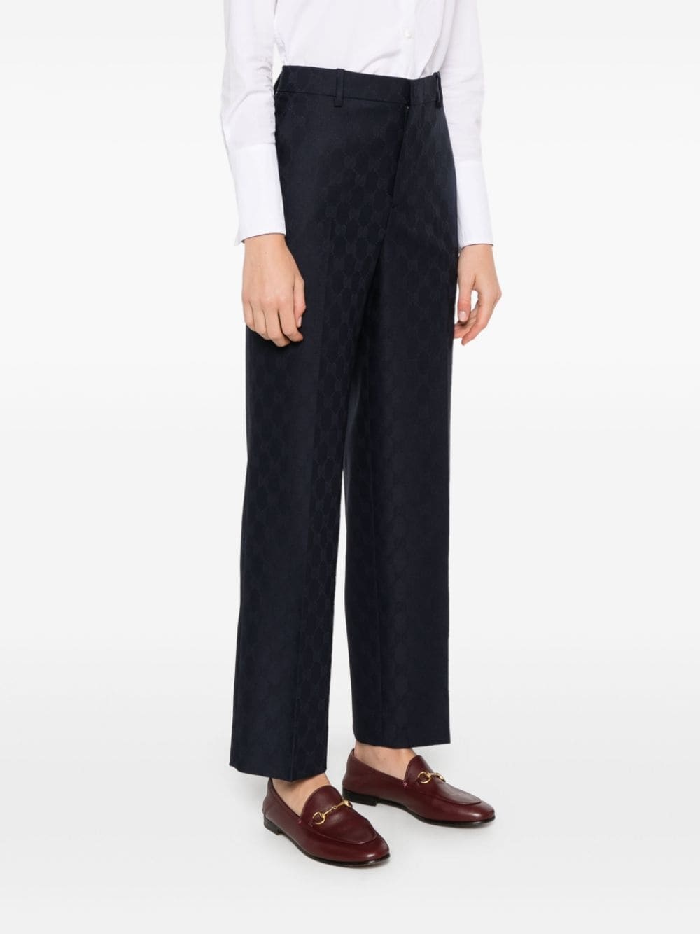 GG wool trousers - 3