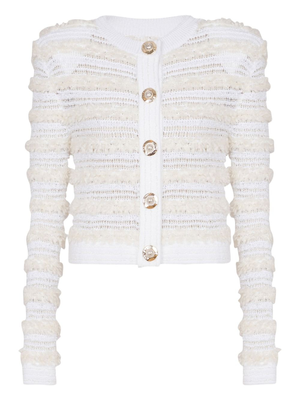 Balmain tweed cardigan - 1