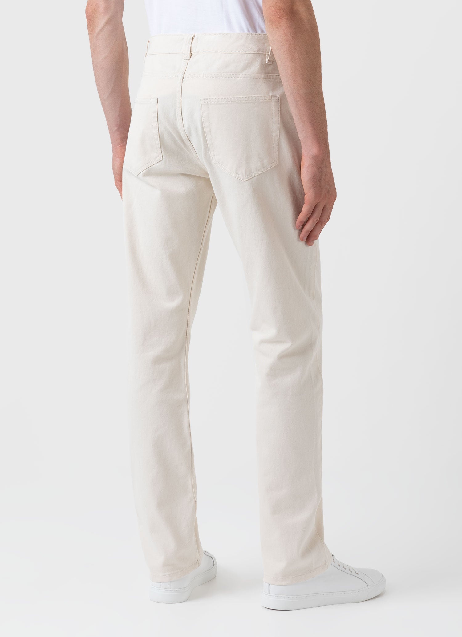 Natural 5 Pocket Trouser - 4