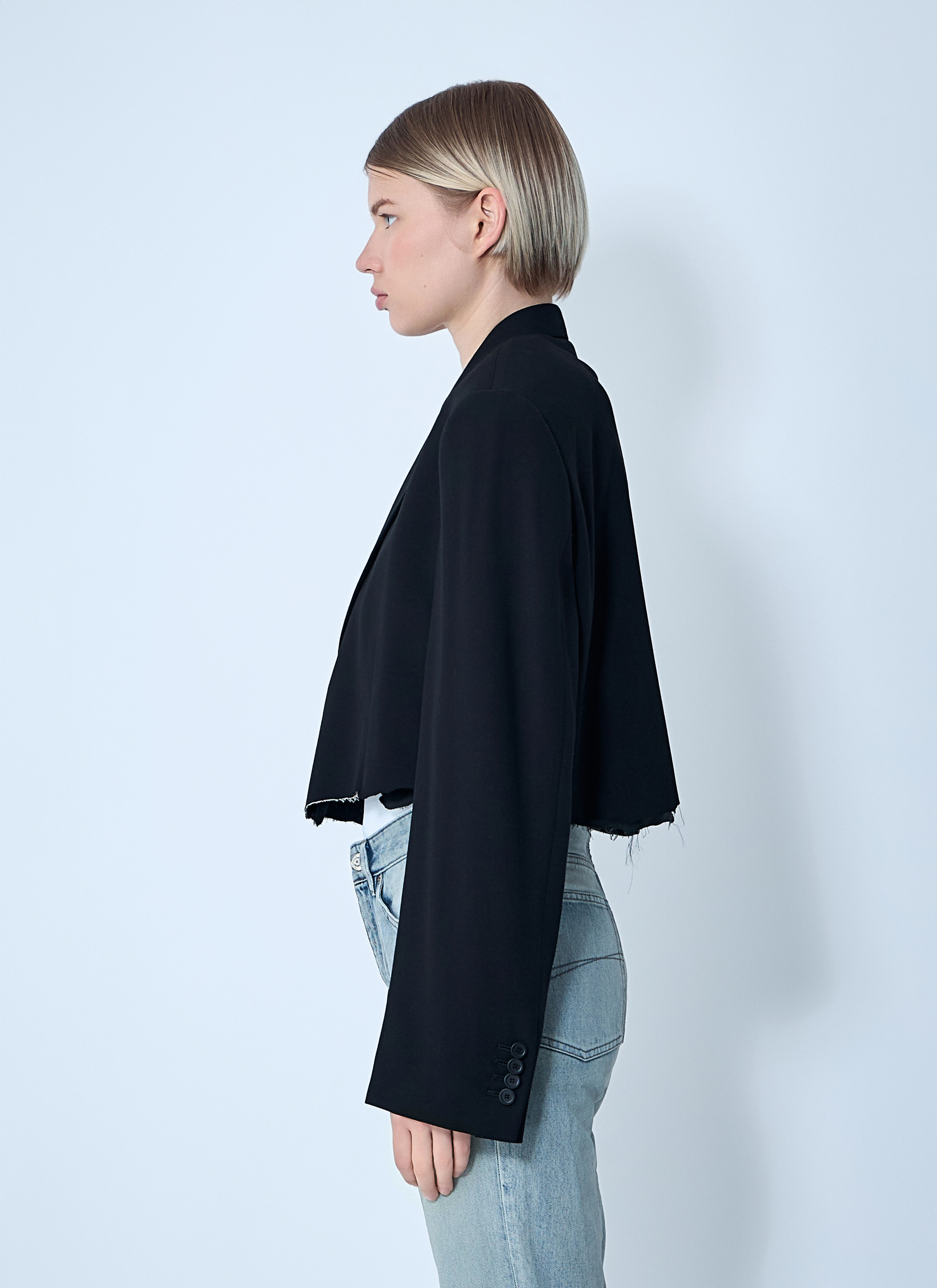 Cut-Off Blazer - 3