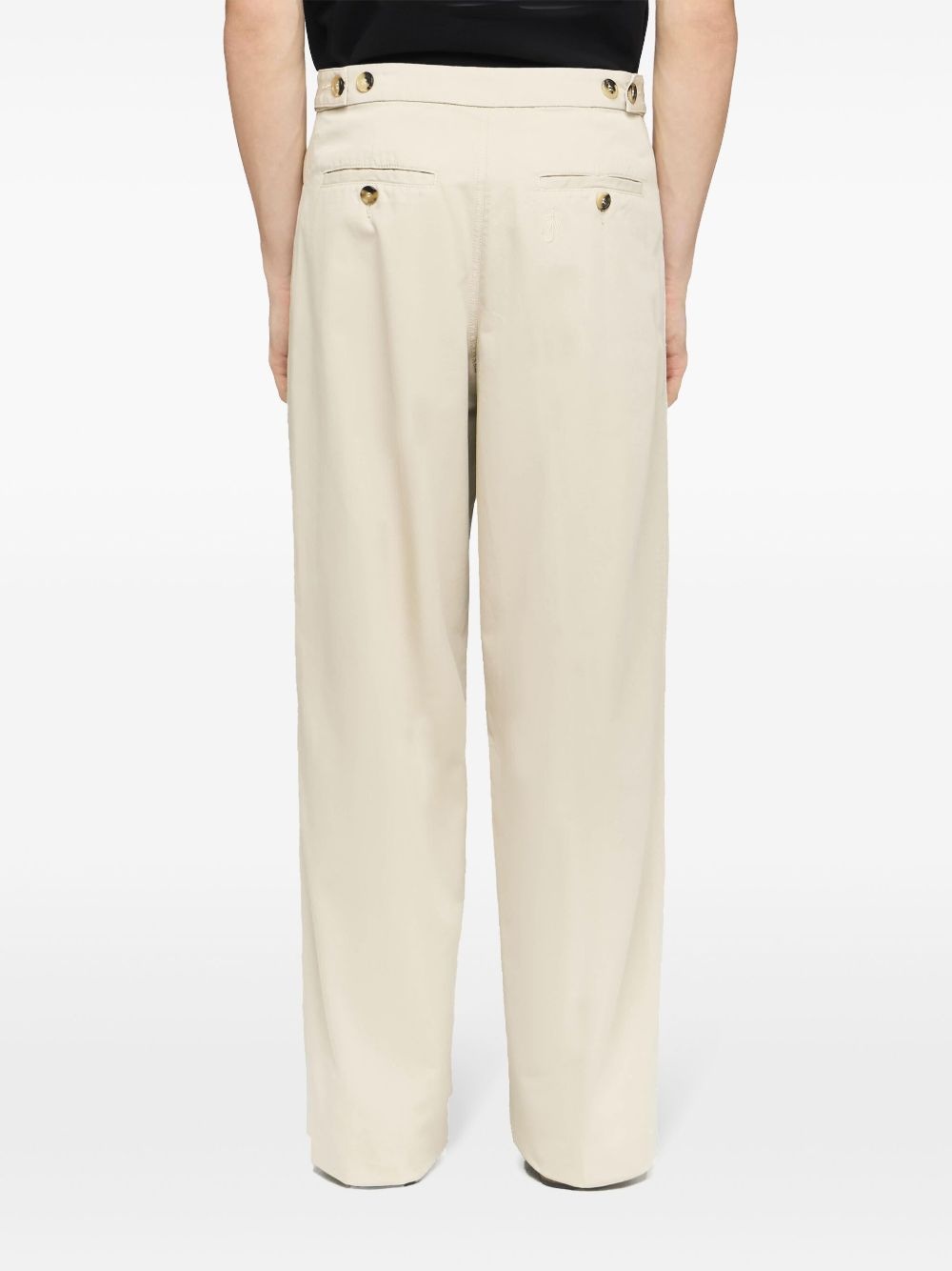 straight-leg trousers - 4