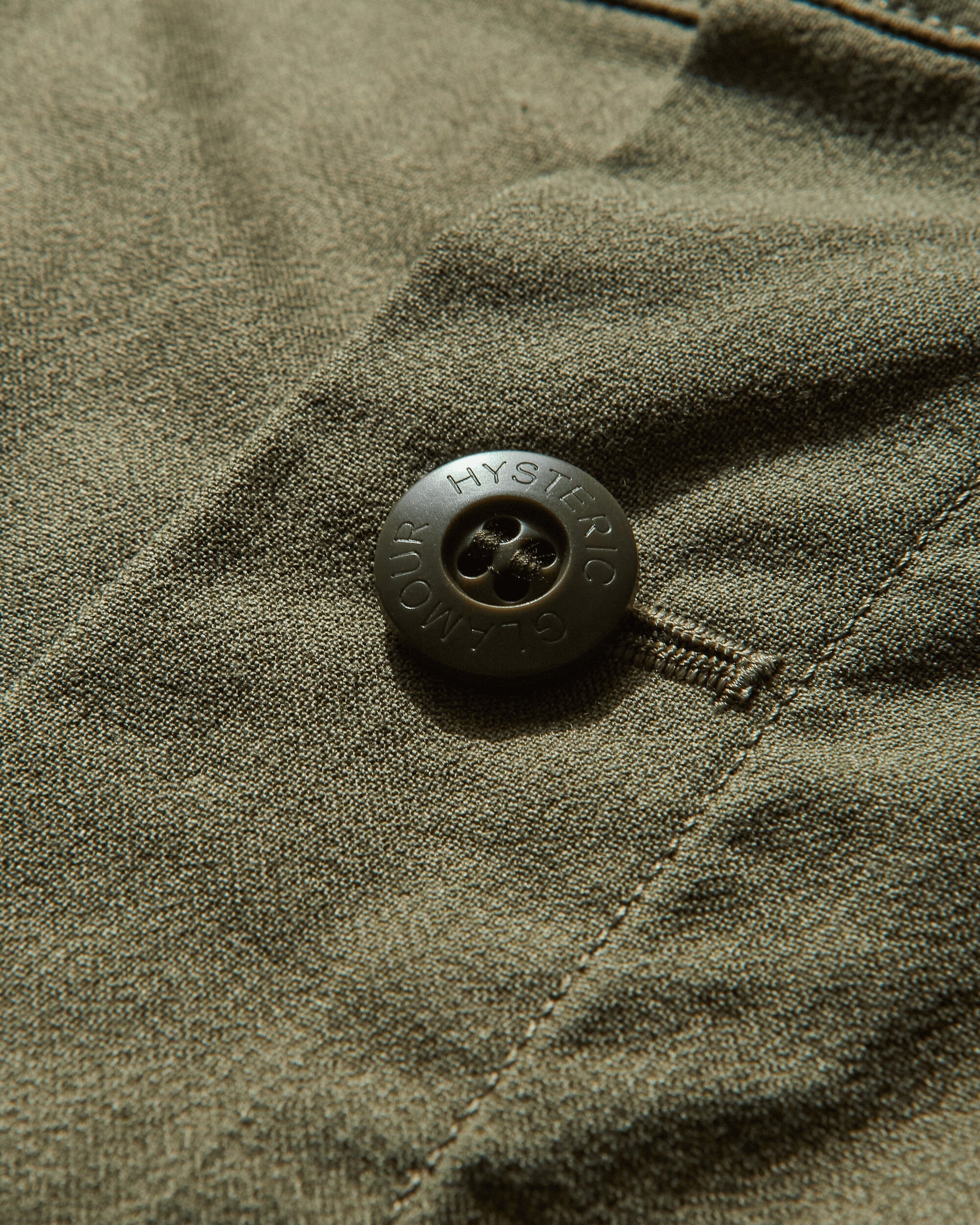 Women's Military Skirt Khaki - 3