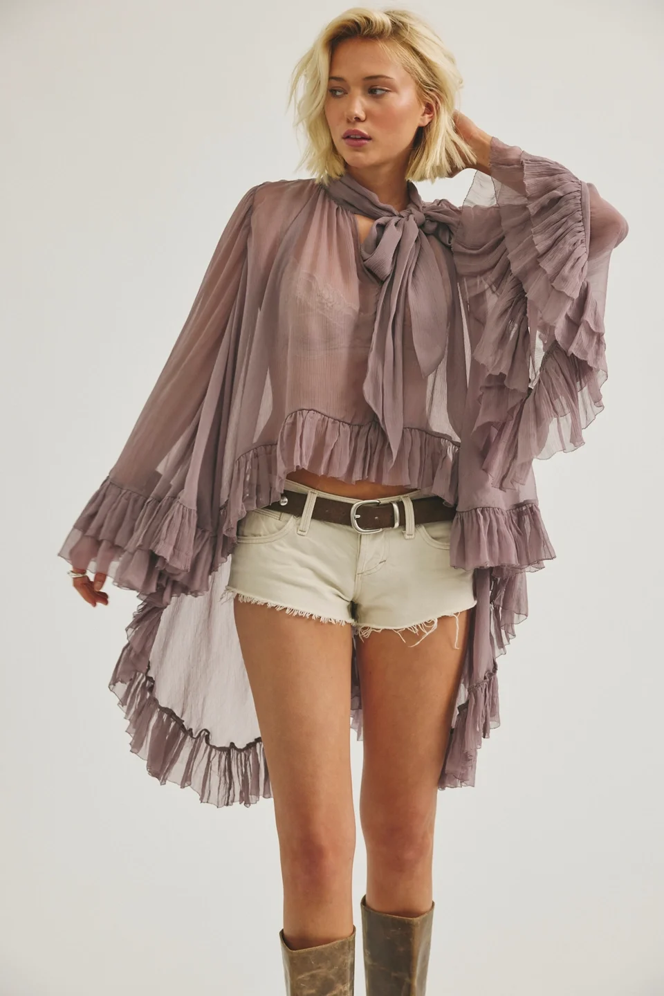 Full Sleeve Frill Top - 1