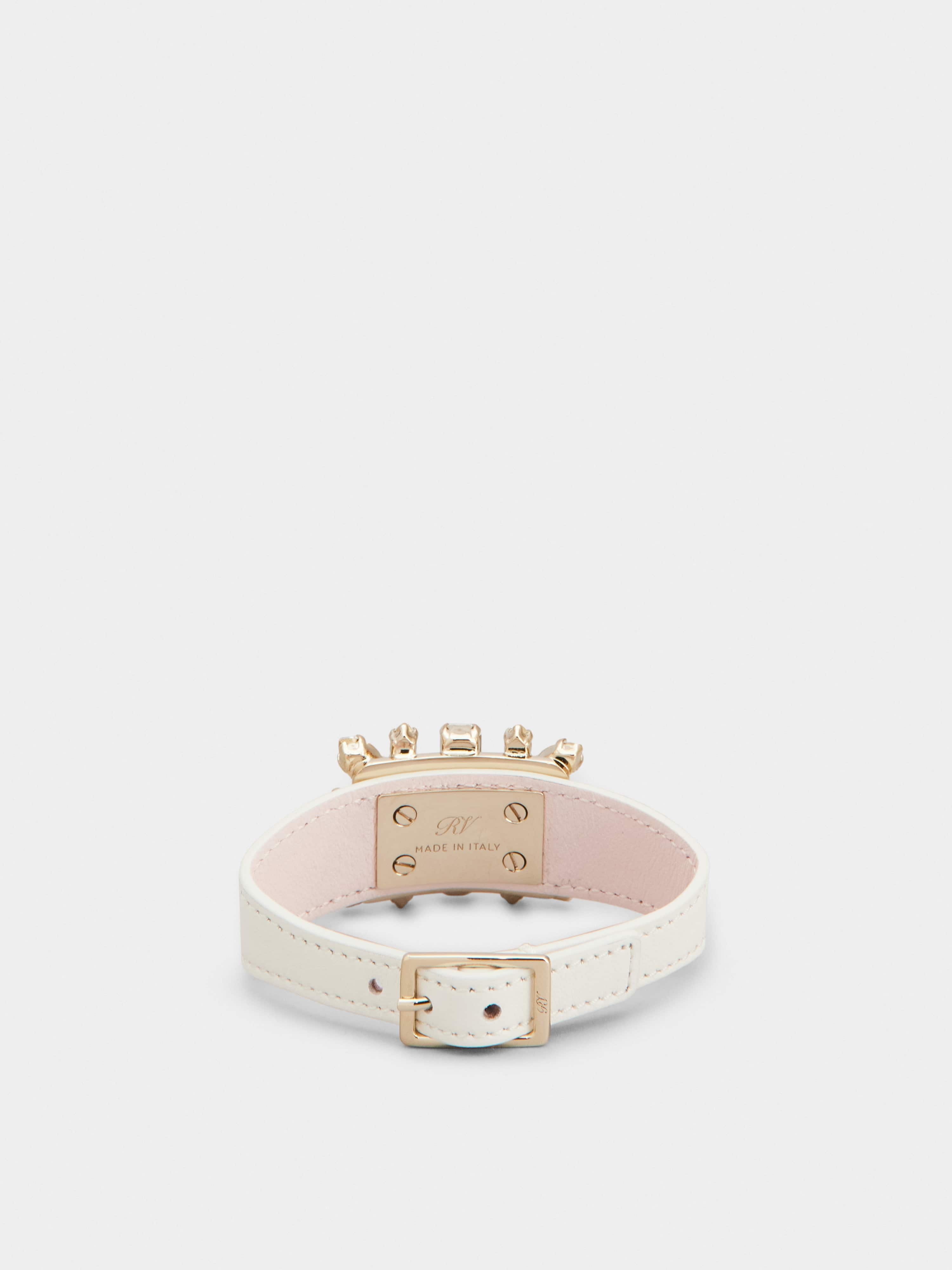 Broche Vivier Buckle Bracelet in Leather - 3