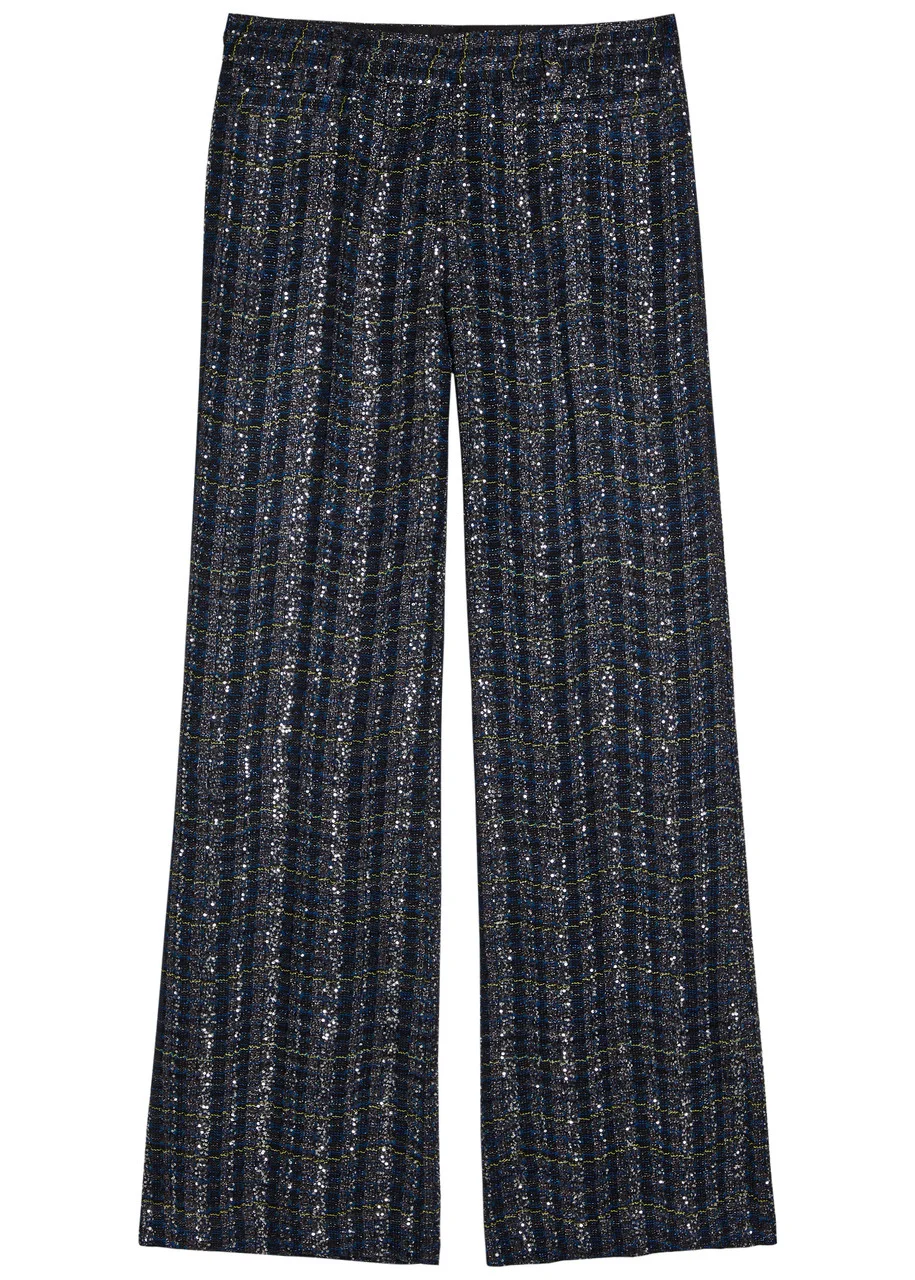Missoni Striped Metallic-weave Trousers - 1