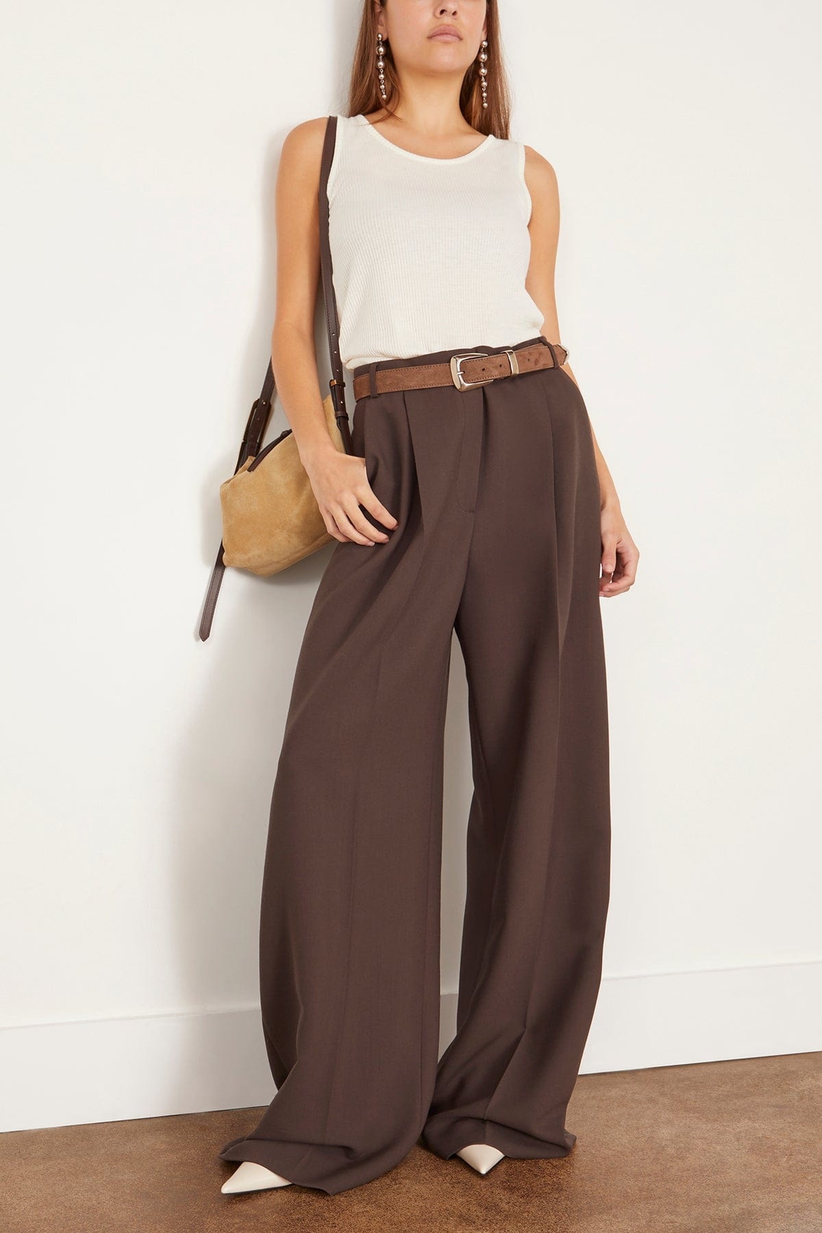 Alicudi Tank Top in Ivory - 2