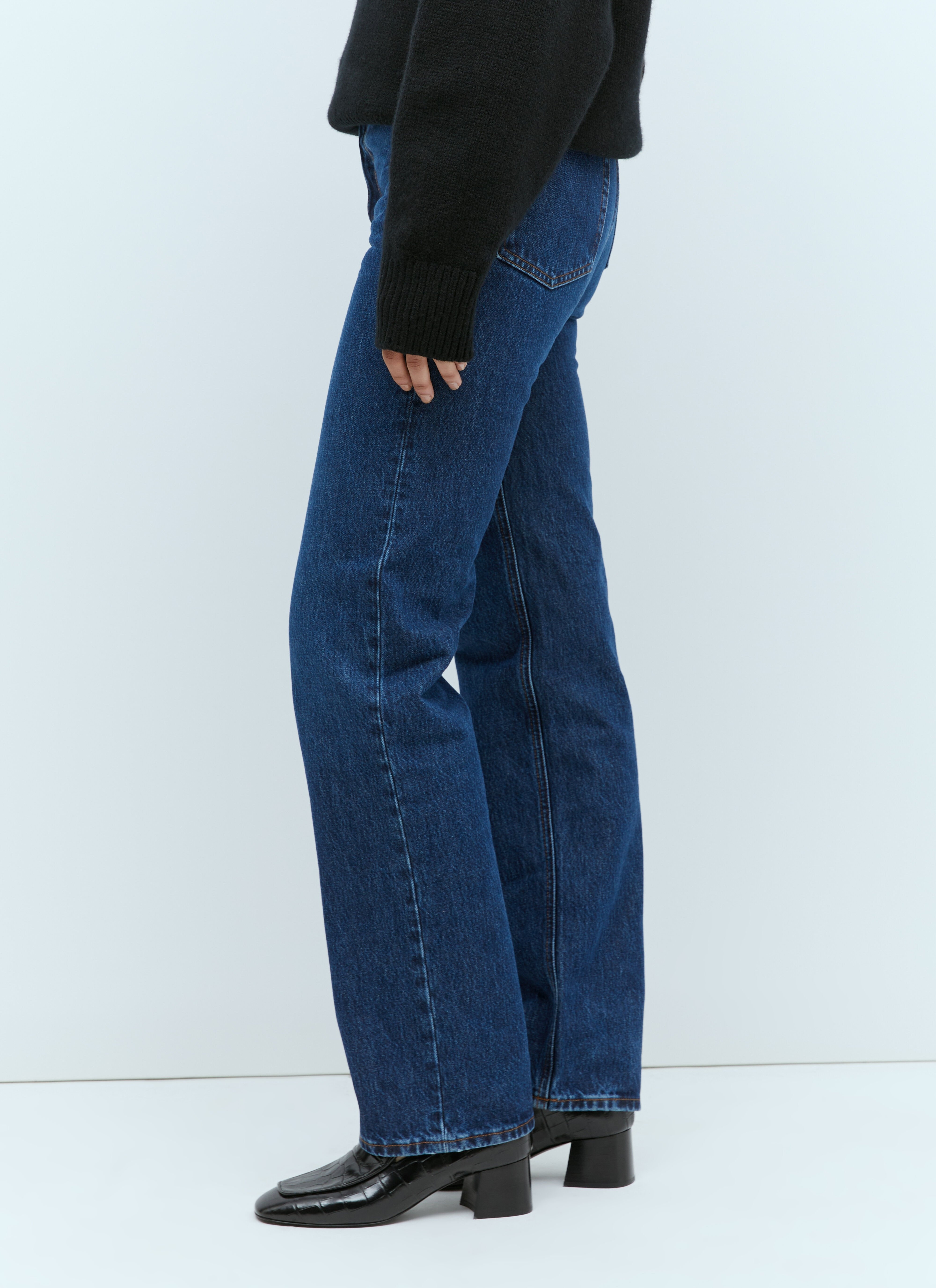 Classic Cut Denim Jeans - 2