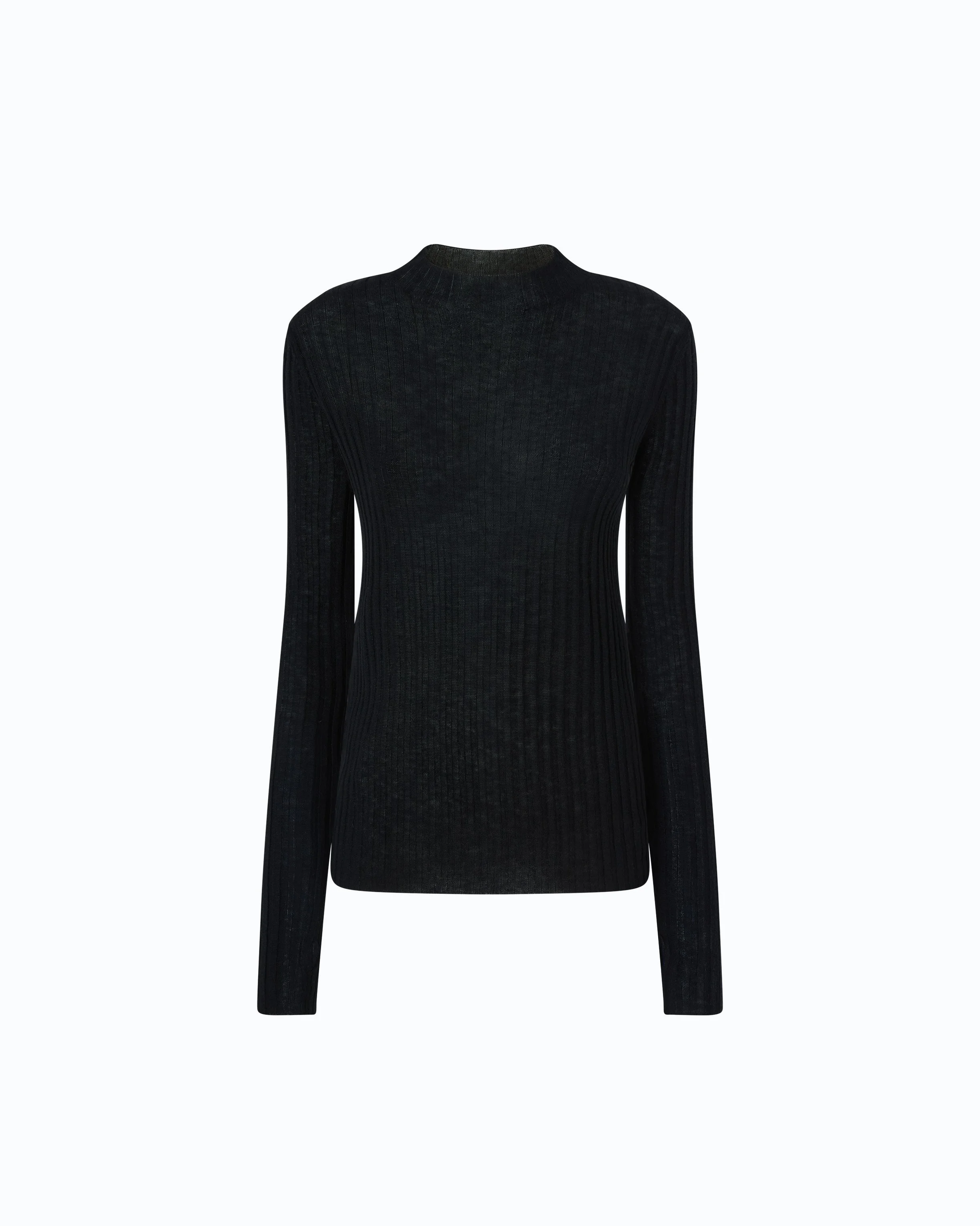 LIGHTWEIGHT RIBBED SWEATER - 1