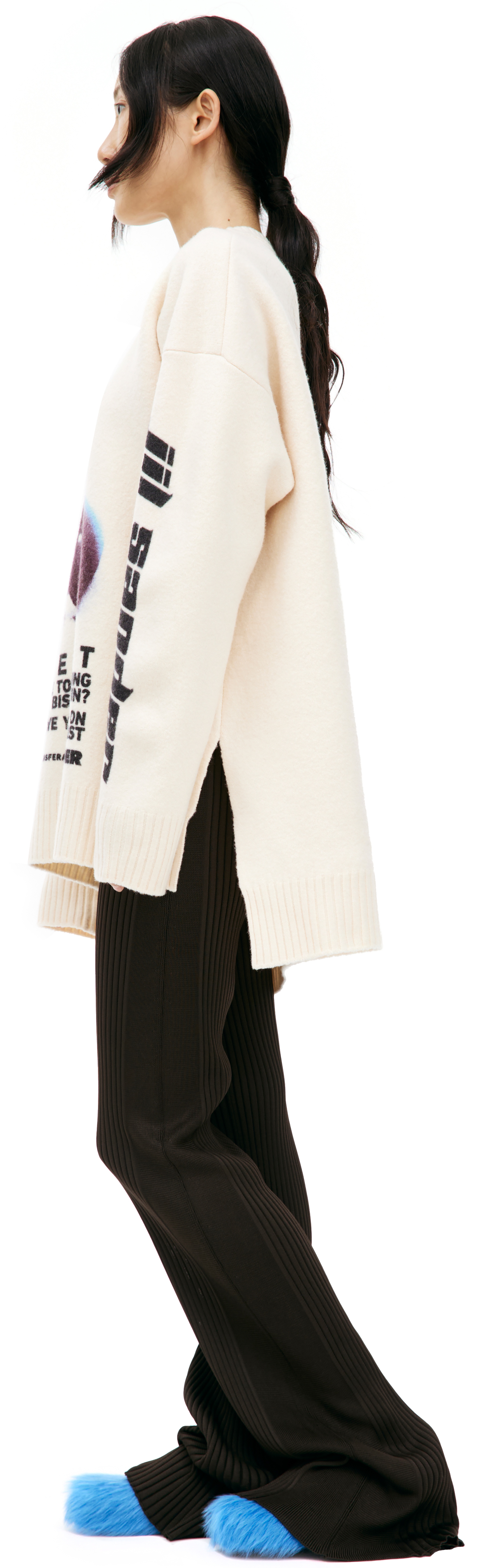 PRINTED WOOL SWEATER - 2