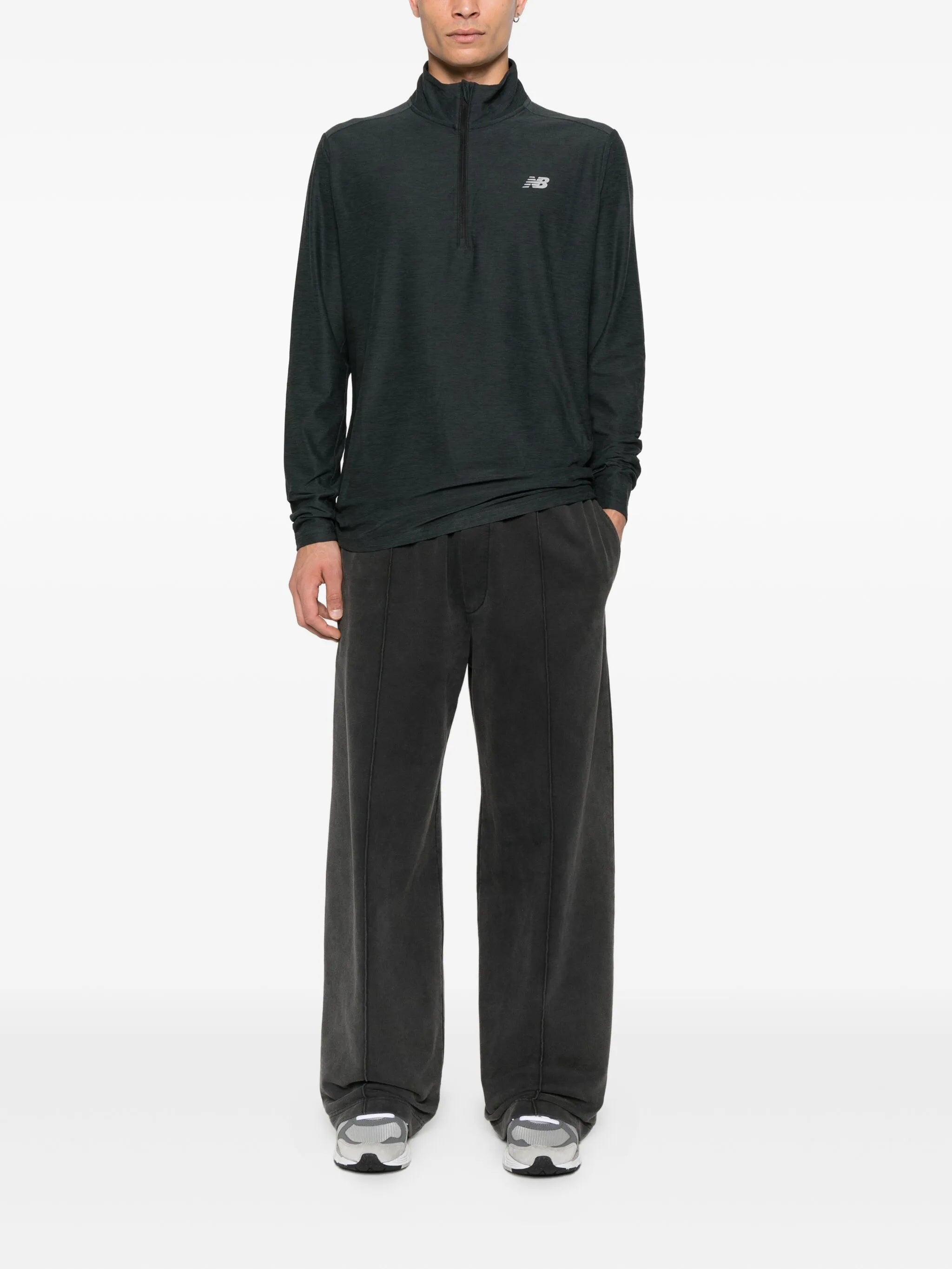 New Balance Half-zip Long-sleeve Top - 2