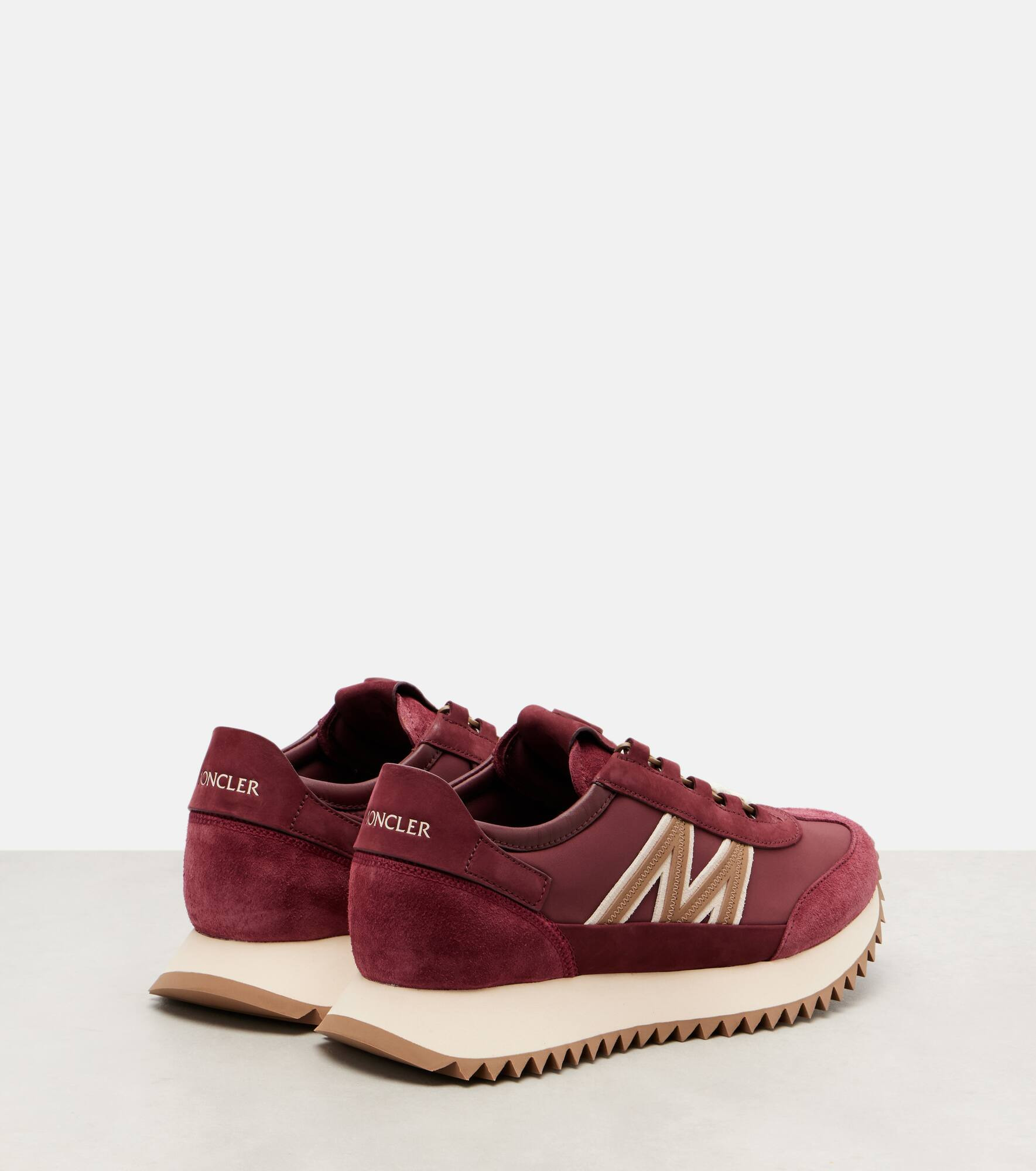 Pacey2 suede-trimmed sneakers - 2