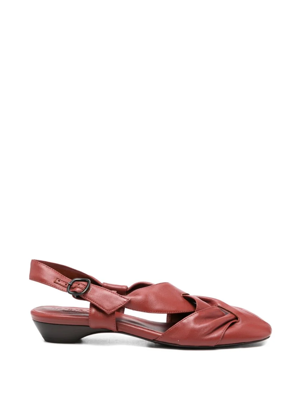 woven strap heeled pumps - 1