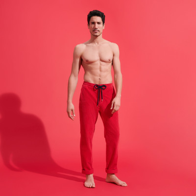 Vilebrequin Men Velvet Elastic Waist Pants outlook