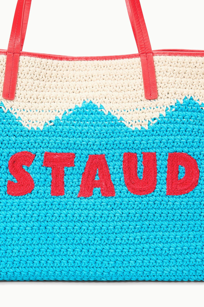 STAUD CHRISTOS LARGE TOTE GREAT WHITE 5