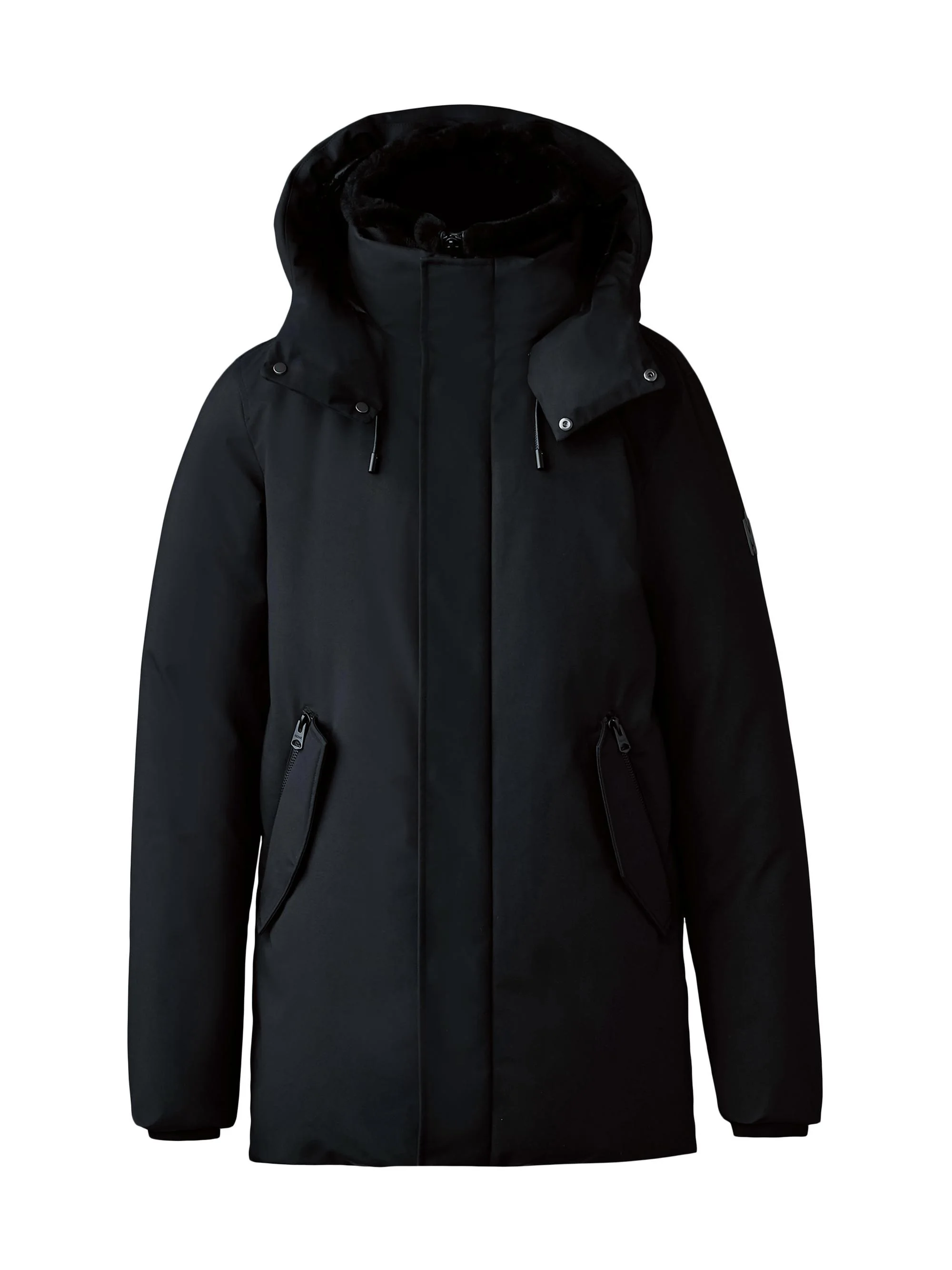 Men's Sullivan 2-In-1 Down Coat With Removable Bib - Black - 1