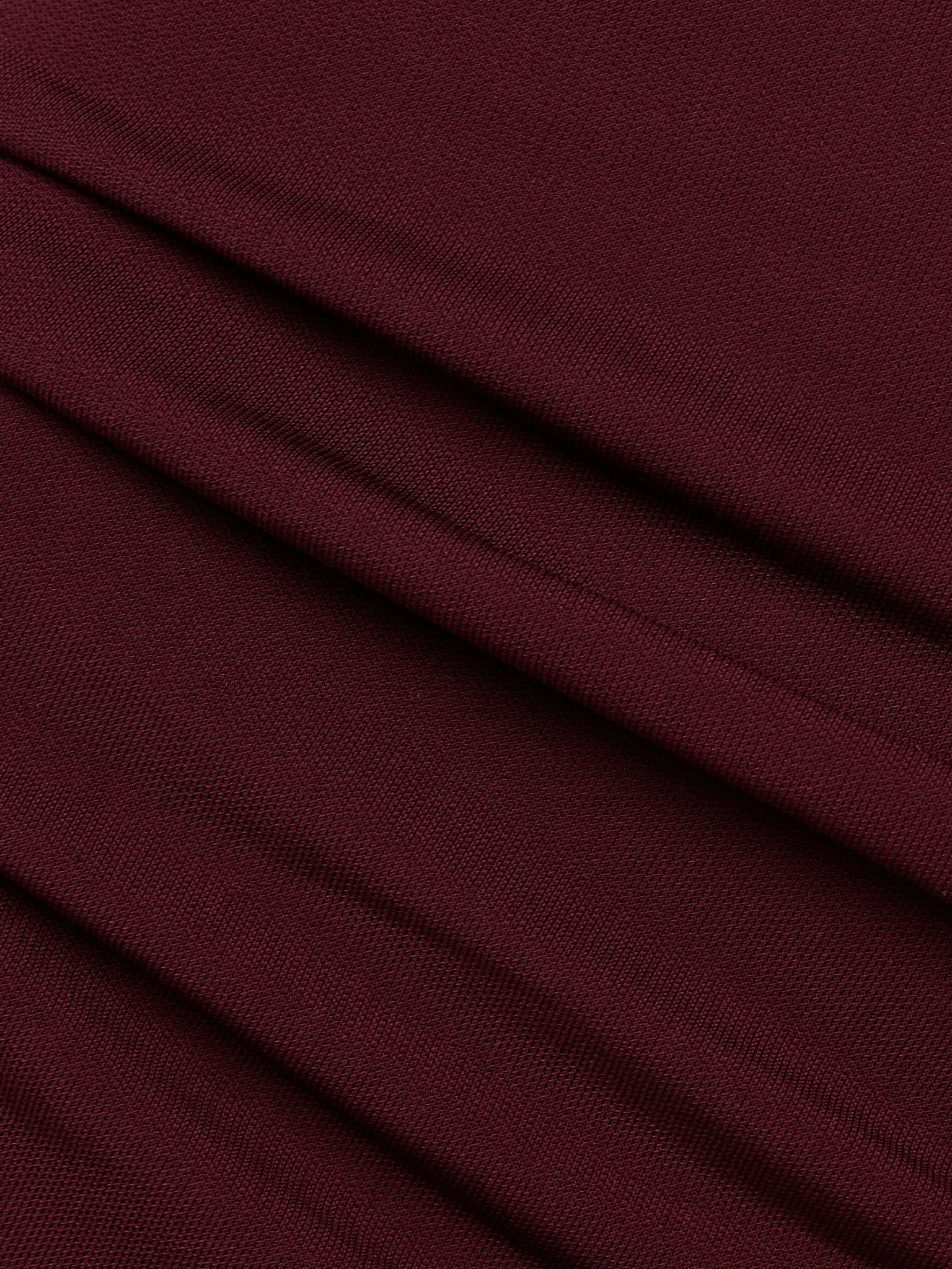 Brina embellished ruched jersey maxi dres Burgundy - 5