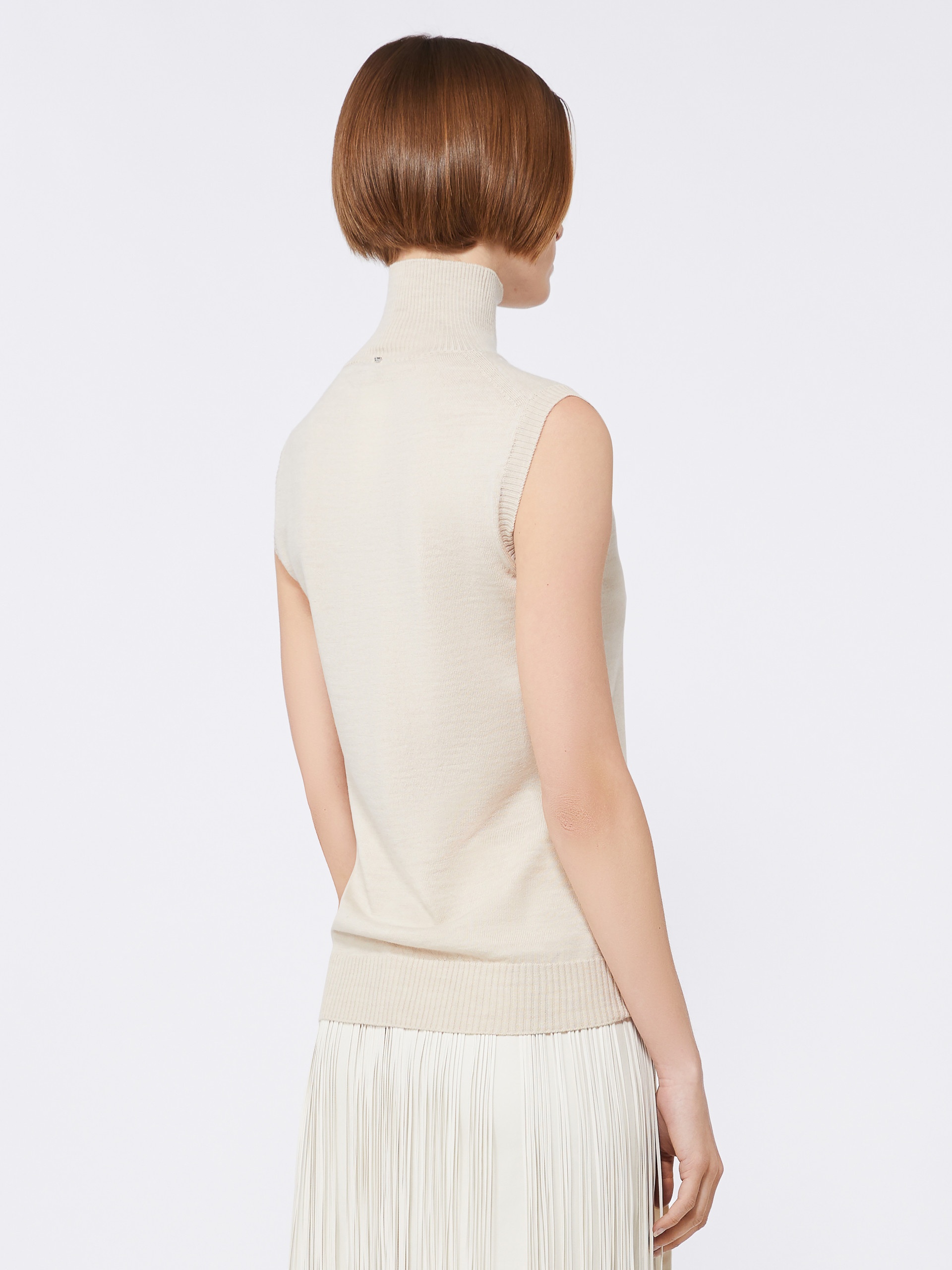 VERTIGO Sleeveless polo neck - 4